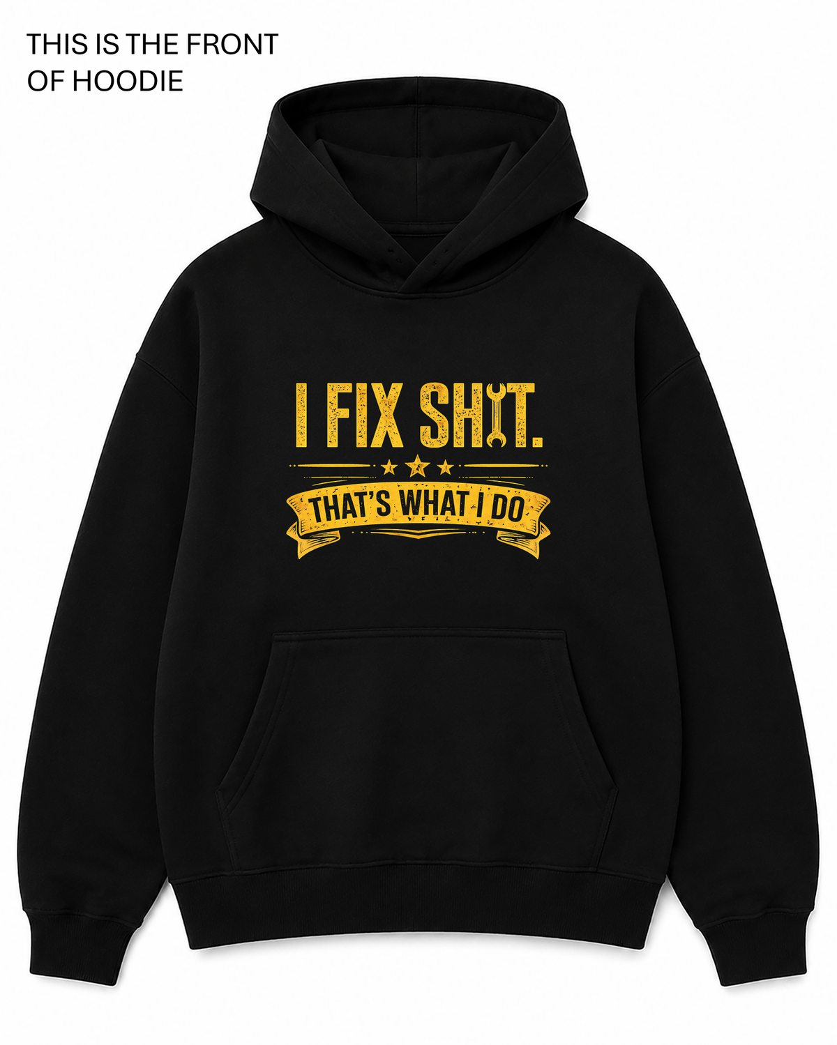 BDG Graphic Hoodie - I Fix S#^t