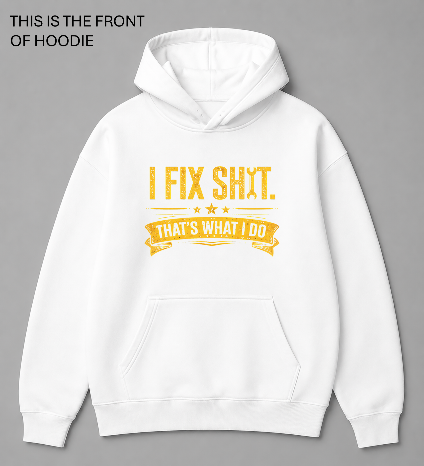 BDG Graphic Hoodie - I Fix S#^t