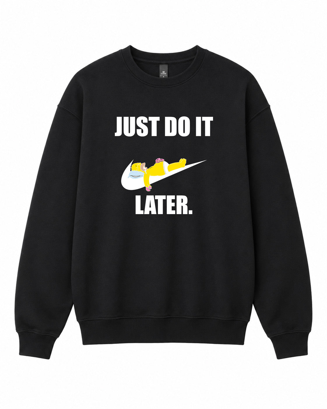 BDG Crew Neck Sweatshirt - Just Do It Later - Built Different Goods
