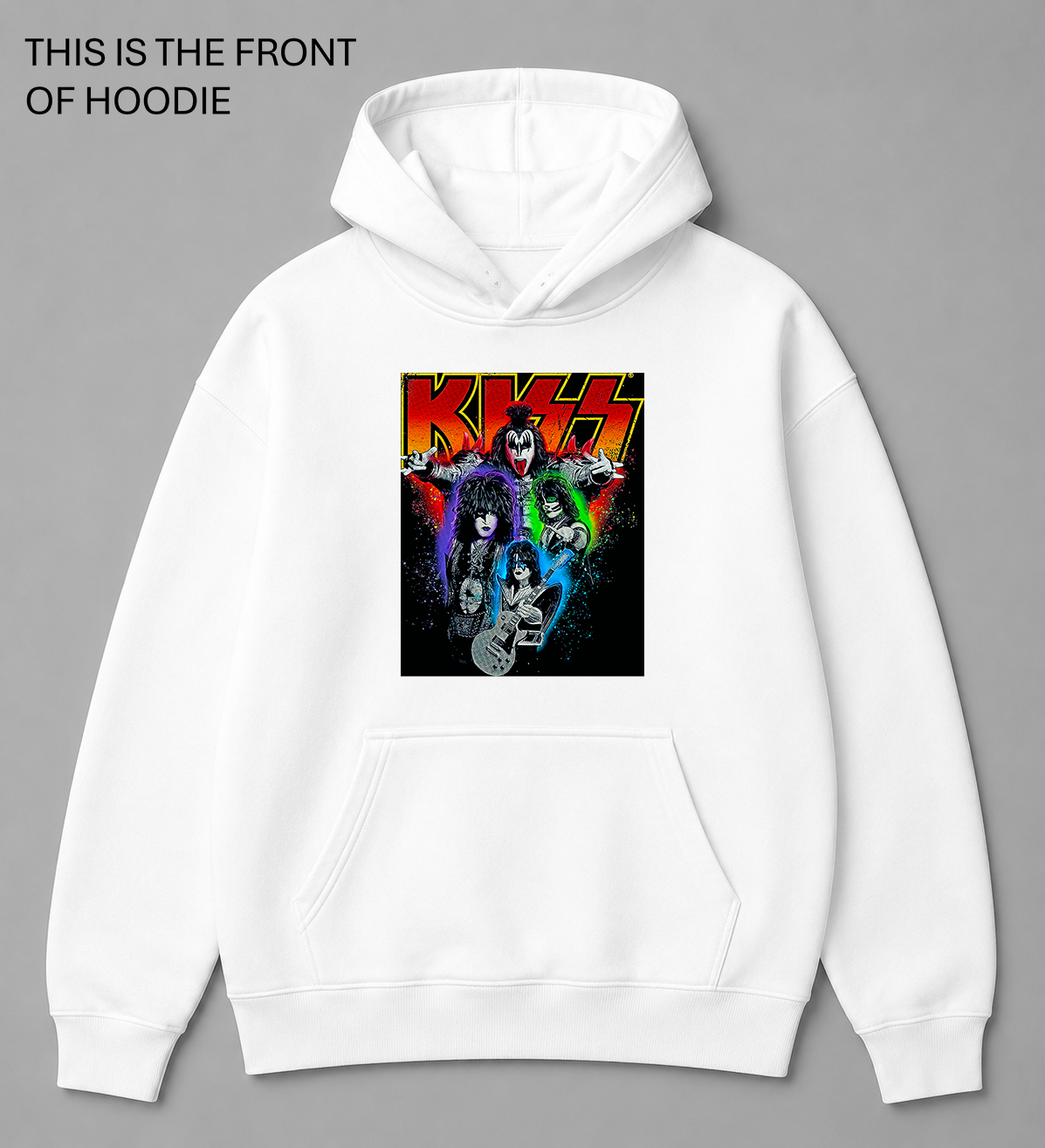 BDG Graphic Hoodie - KISS
