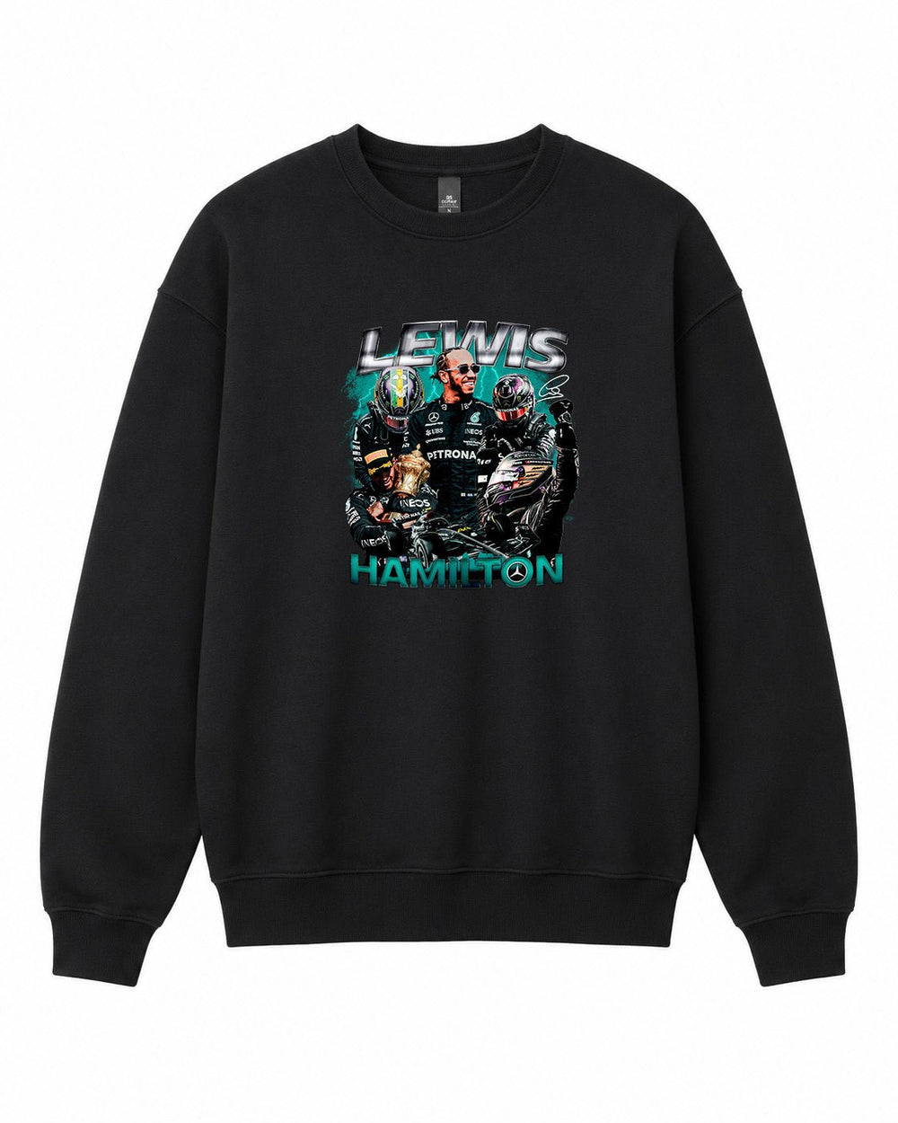 BDG Crew Neck Sweatshirt - Lewis Hamilton - Built Different Goods