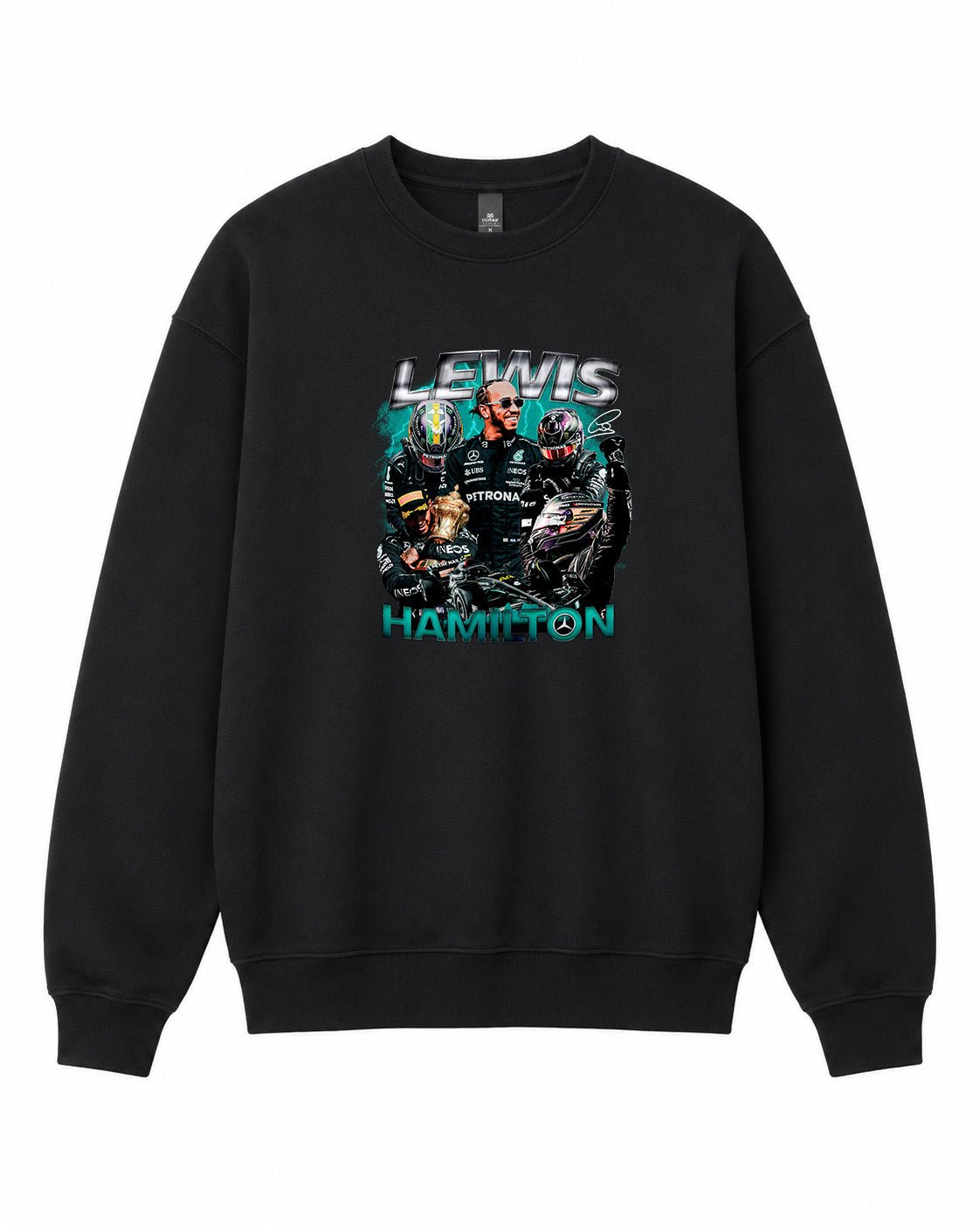 BDG Crew Neck Sweatshirt - Lewis Hamilton - Built Different Goods