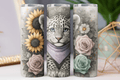 BDG 20oz Tumbler - Floral Lion