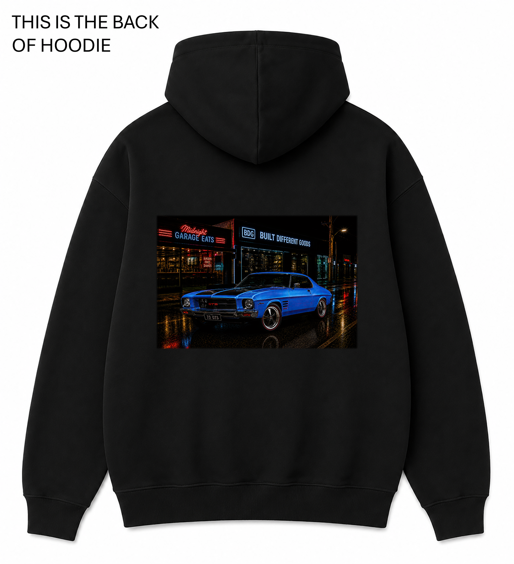 BDG Graphic Hoodie - Holden HQ Monaro