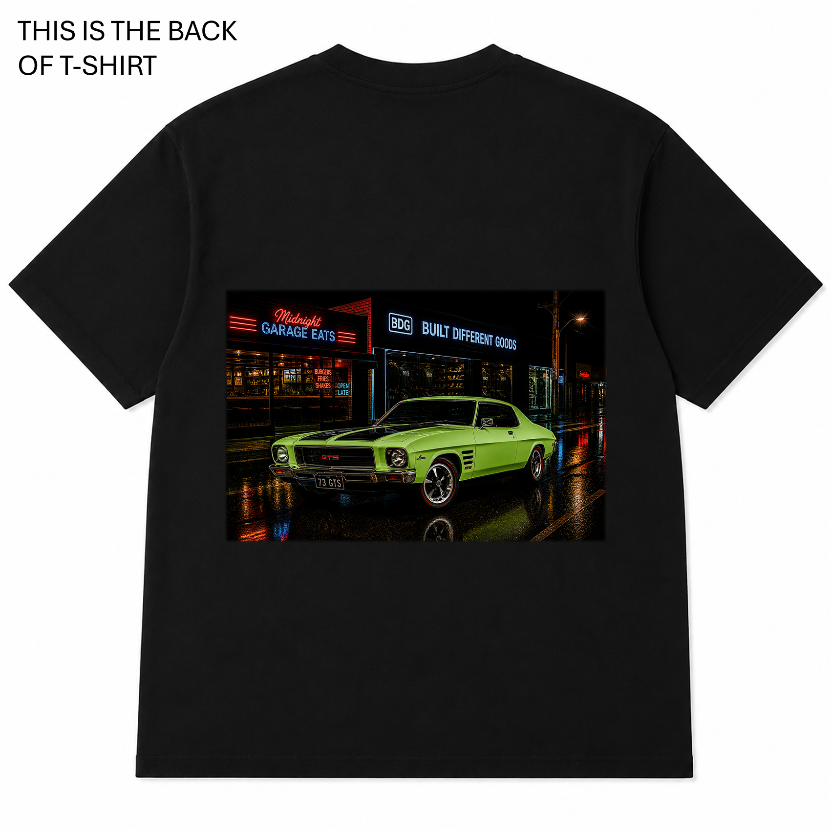 BDG Graphic T-Shirt - Holden HQ Monaro