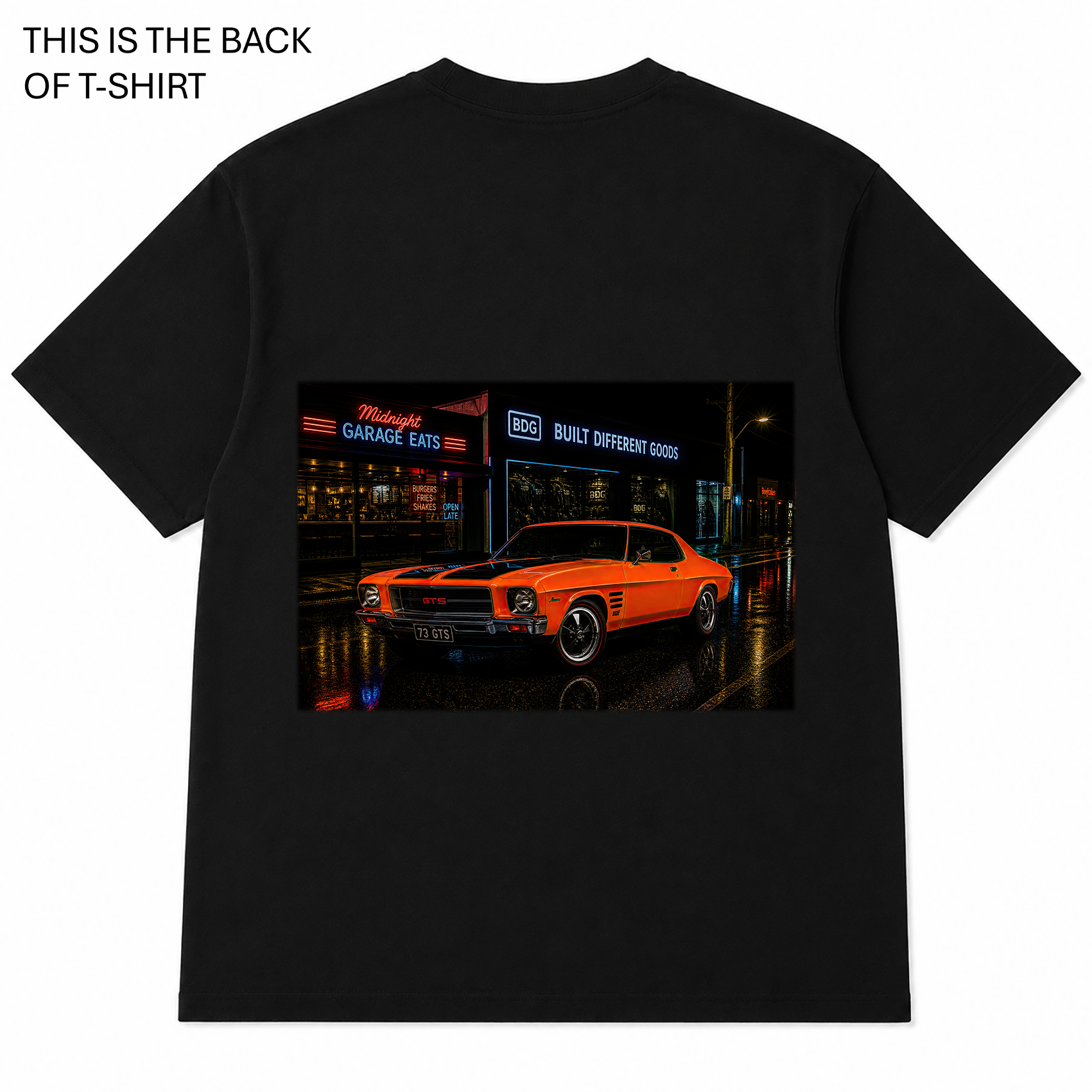 BDG Graphic T-Shirt - Holden HQ Monaro