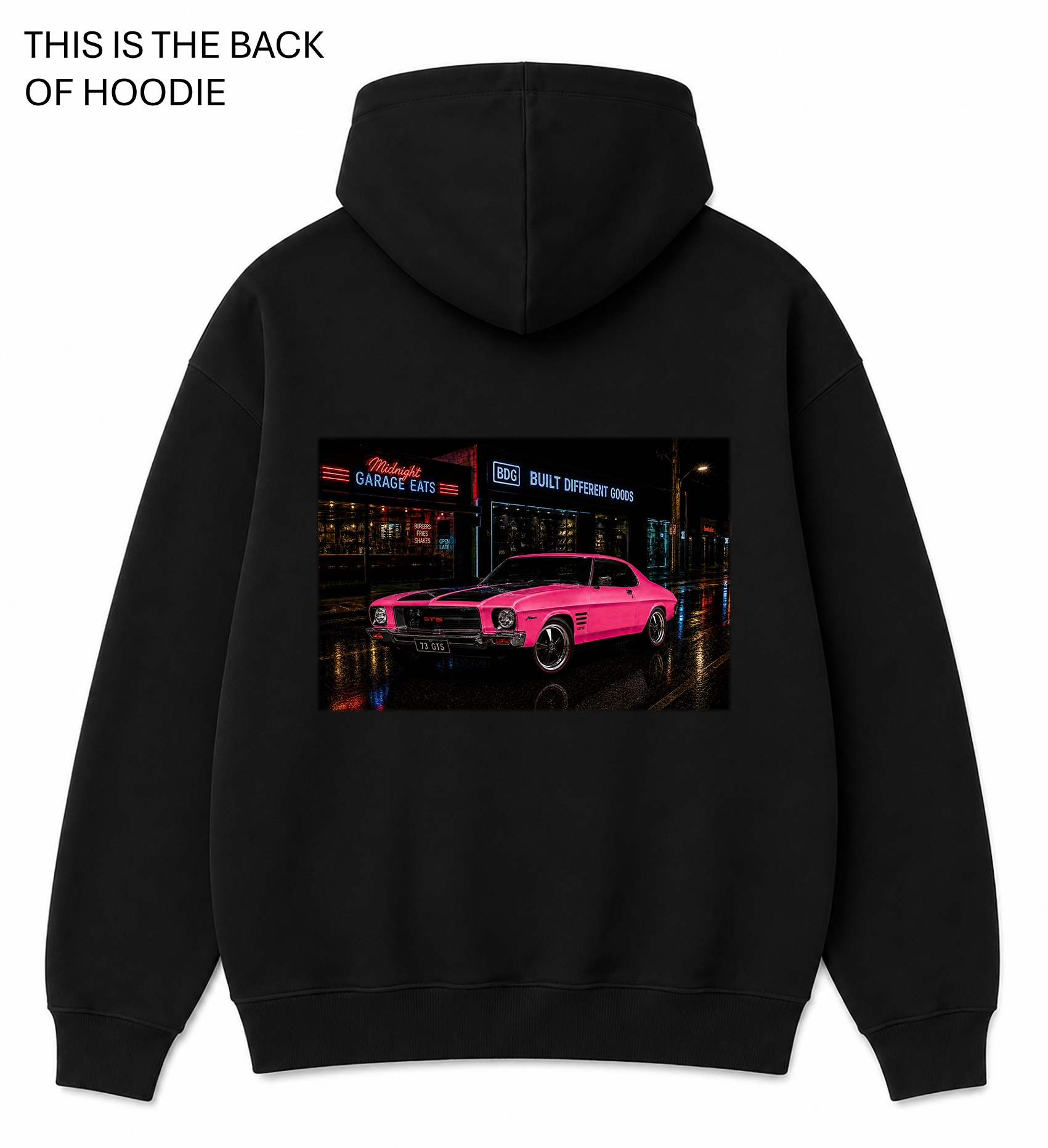 BDG Graphic Hoodie - Holden HQ Monaro