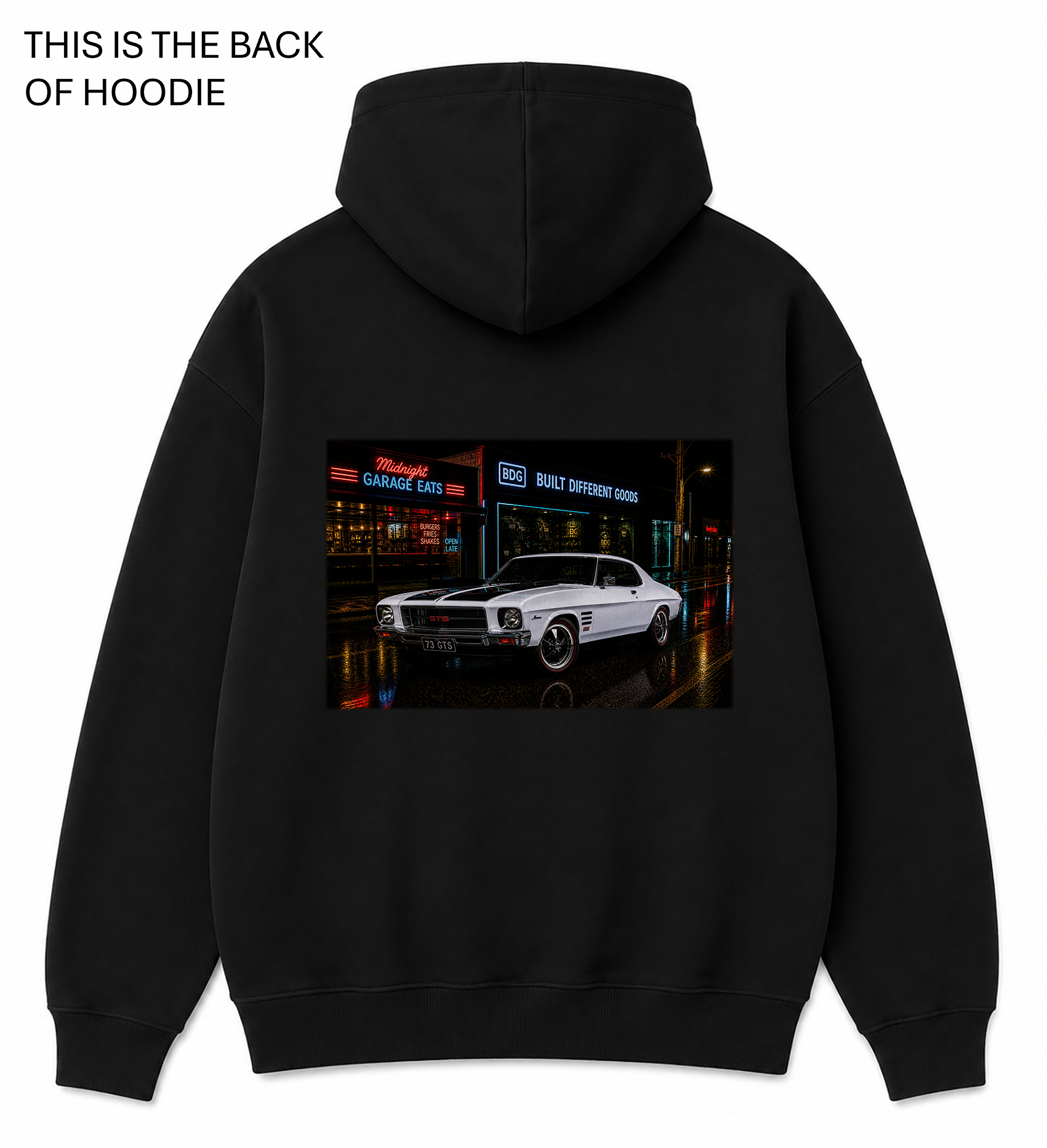 BDG Graphic Hoodie - Holden HQ Monaro
