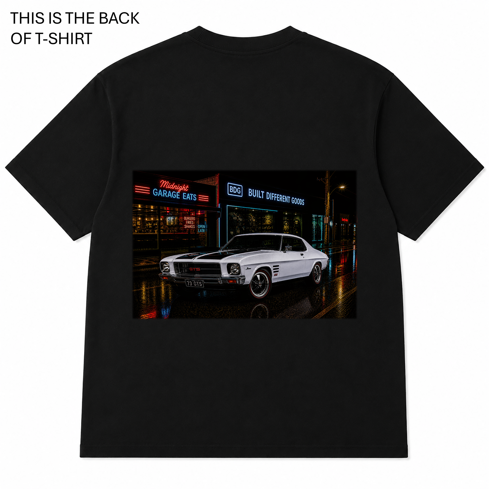 BDG Graphic T-Shirt - Holden HQ Monaro