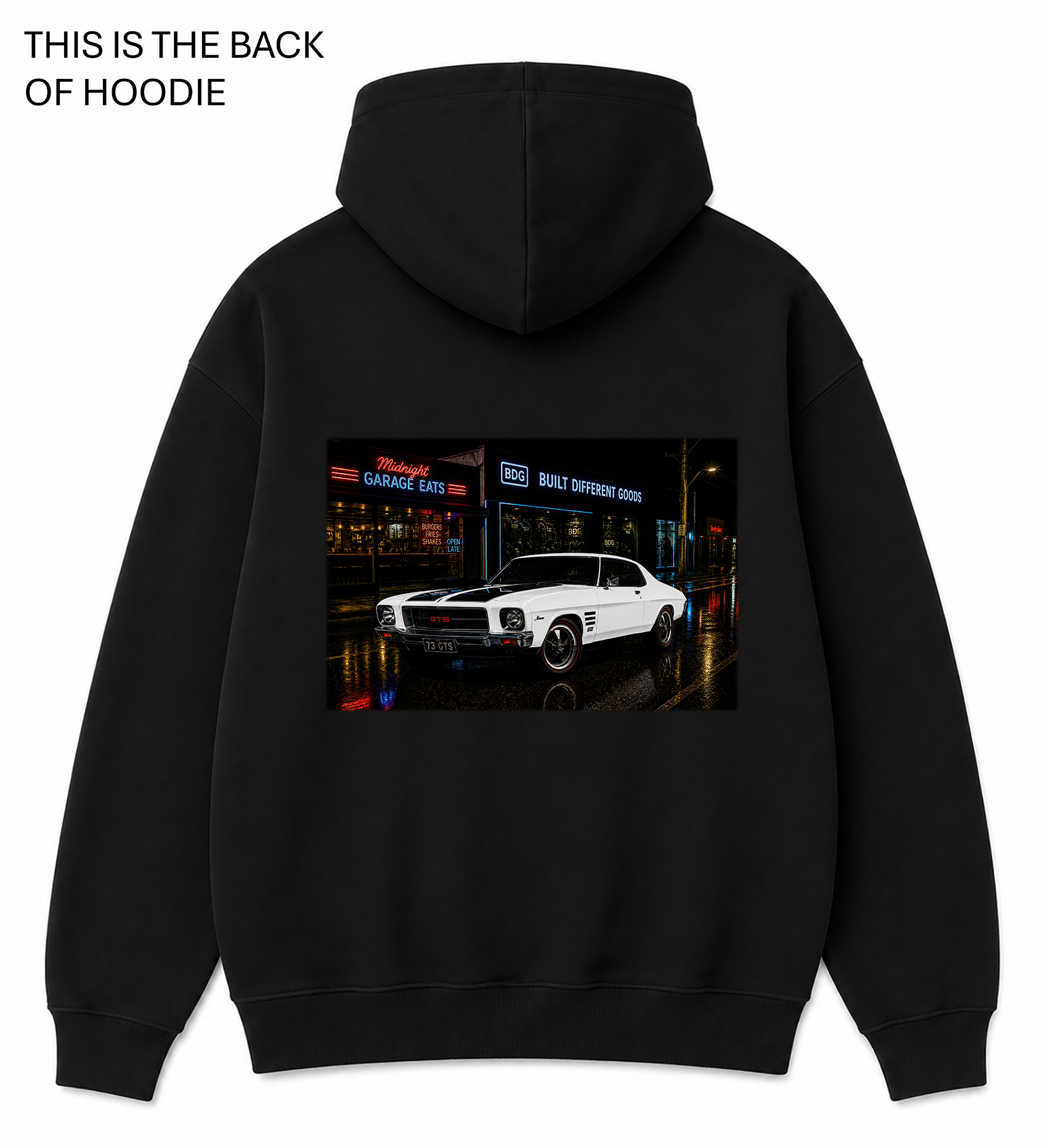 BDG Graphic Hoodie - Holden HQ Monaro