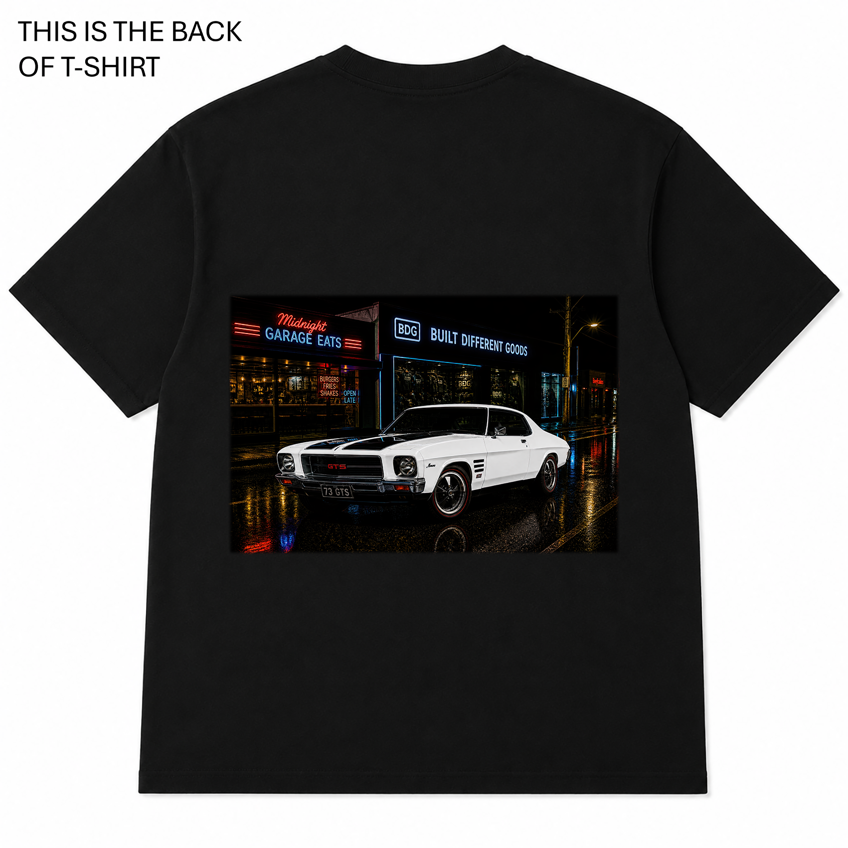 BDG Graphic T-Shirt - Holden HQ Monaro