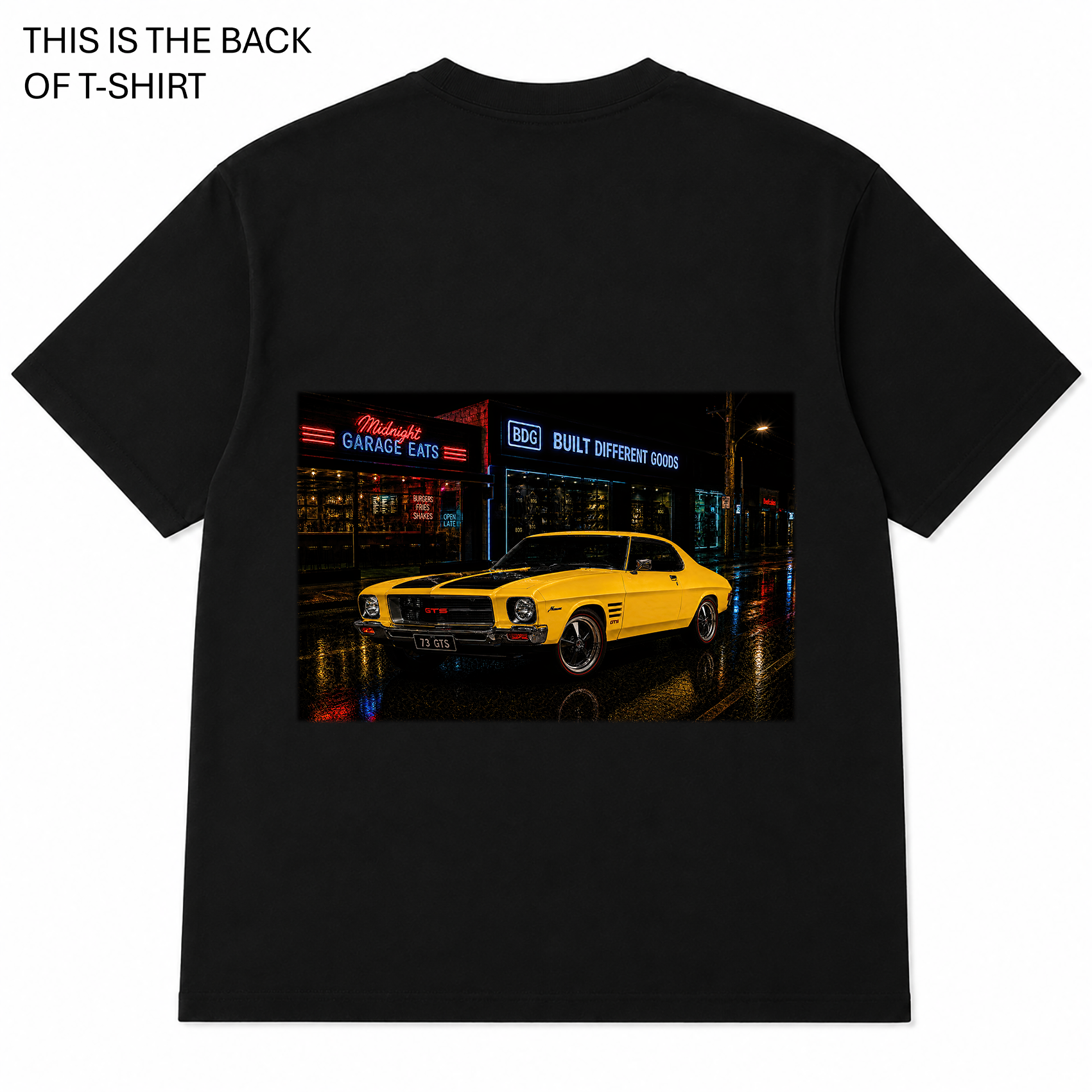 BDG Graphic T-Shirt - Holden HQ Monaro