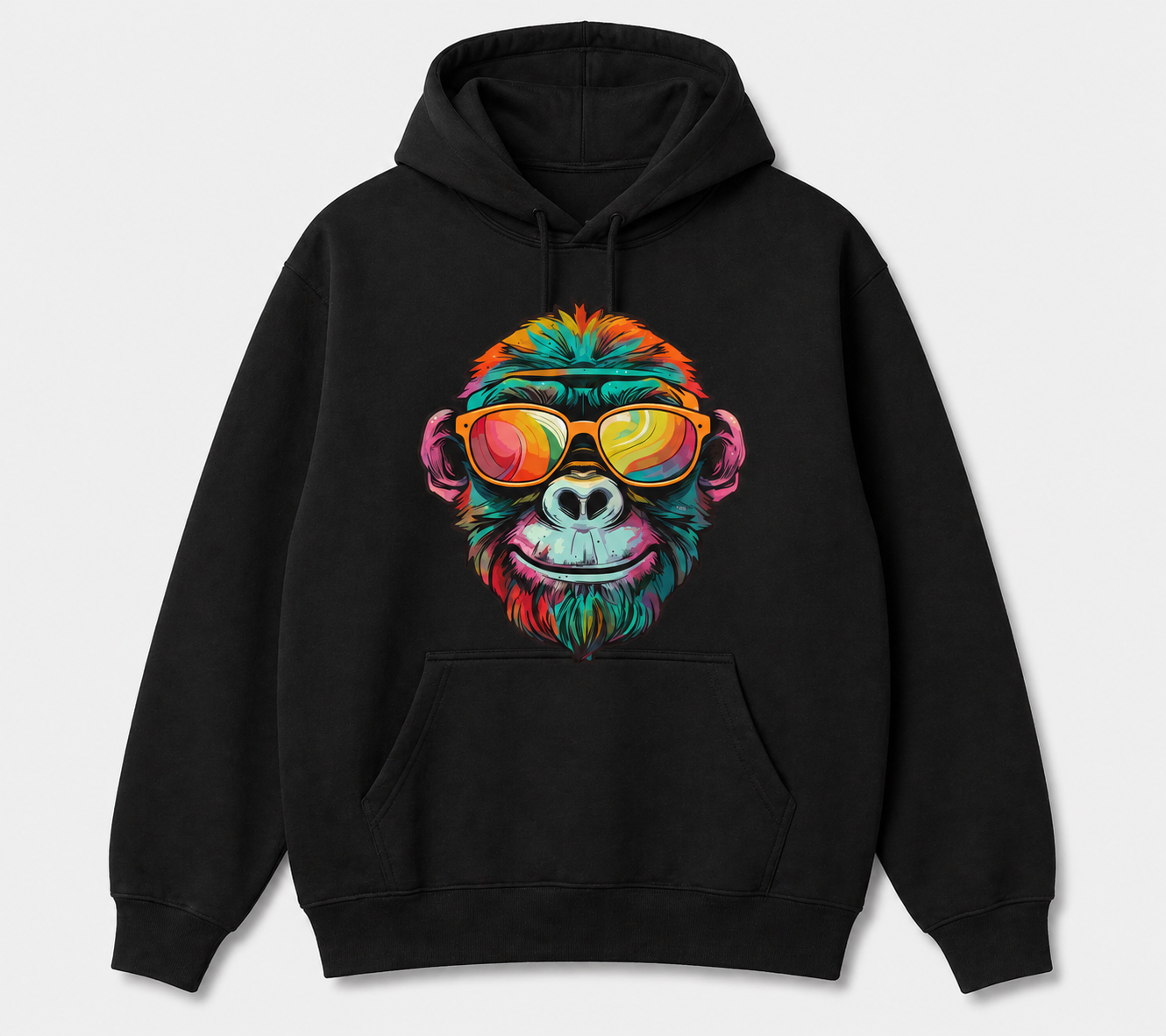 BDG Graphic Hoodie - Neon Monkey