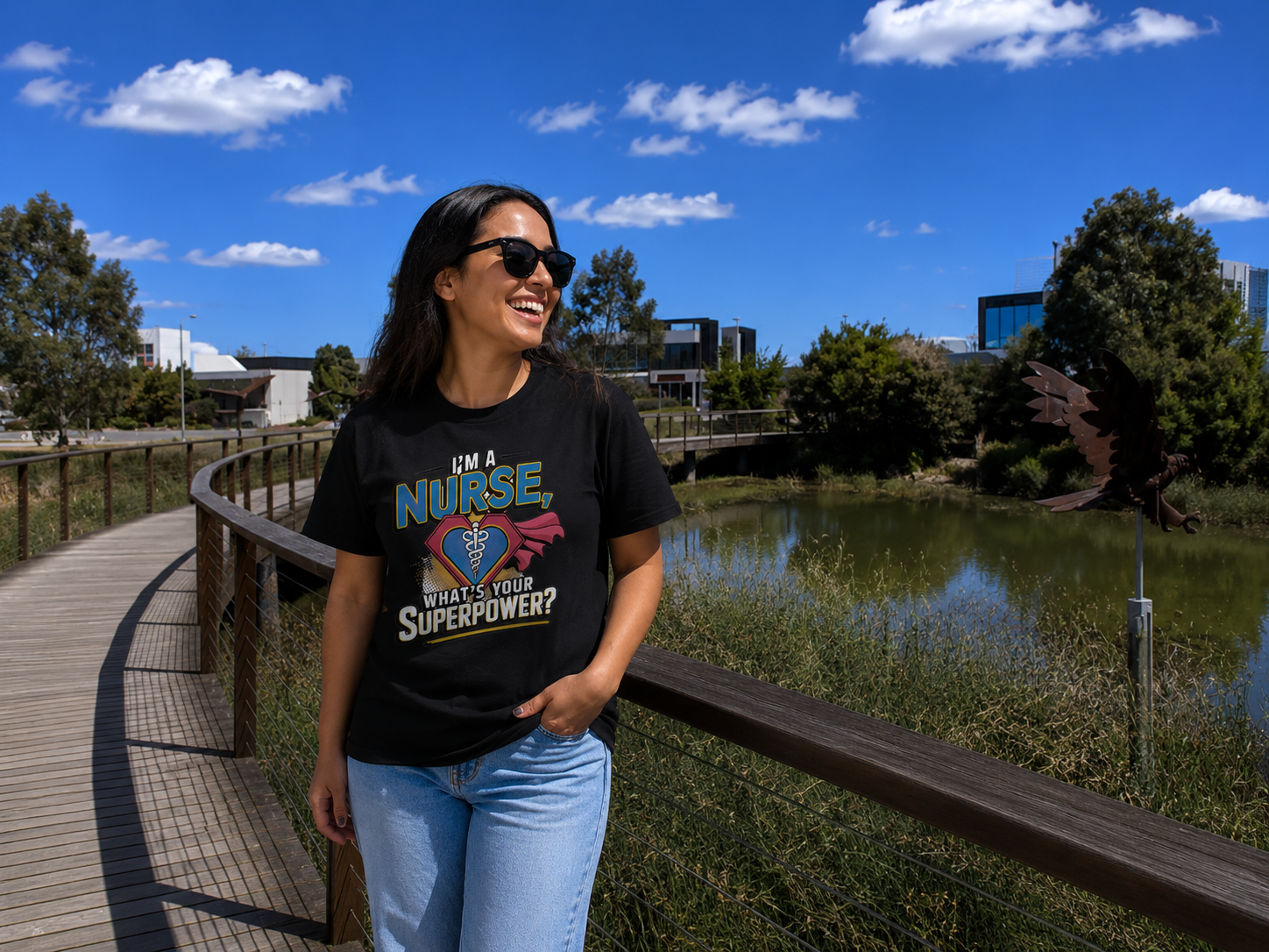 BDG Graphic T-Shirt - I'm a Nurse