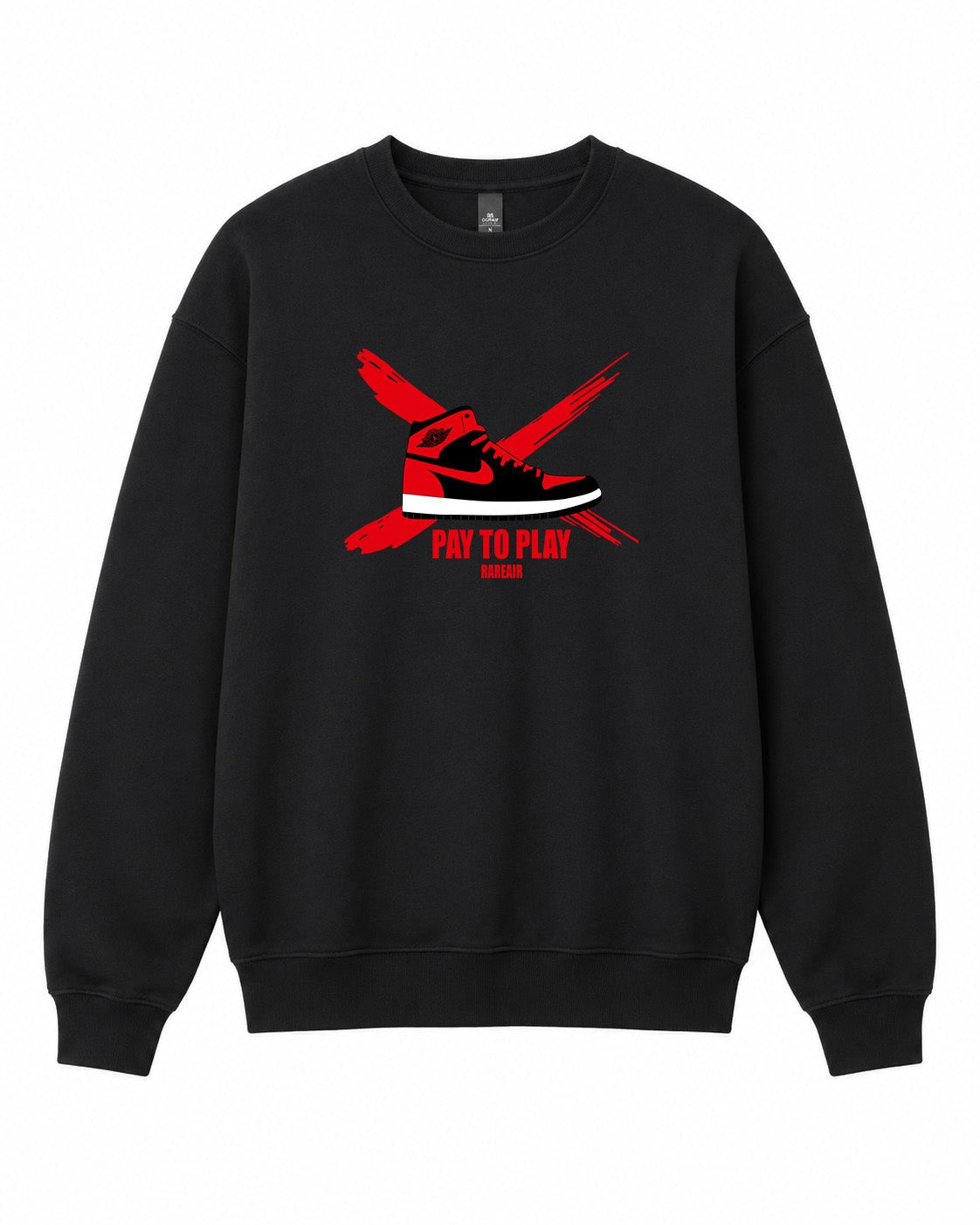 BDG Crew Neck Sweatshirt - Pay To Play - Built Different Goods