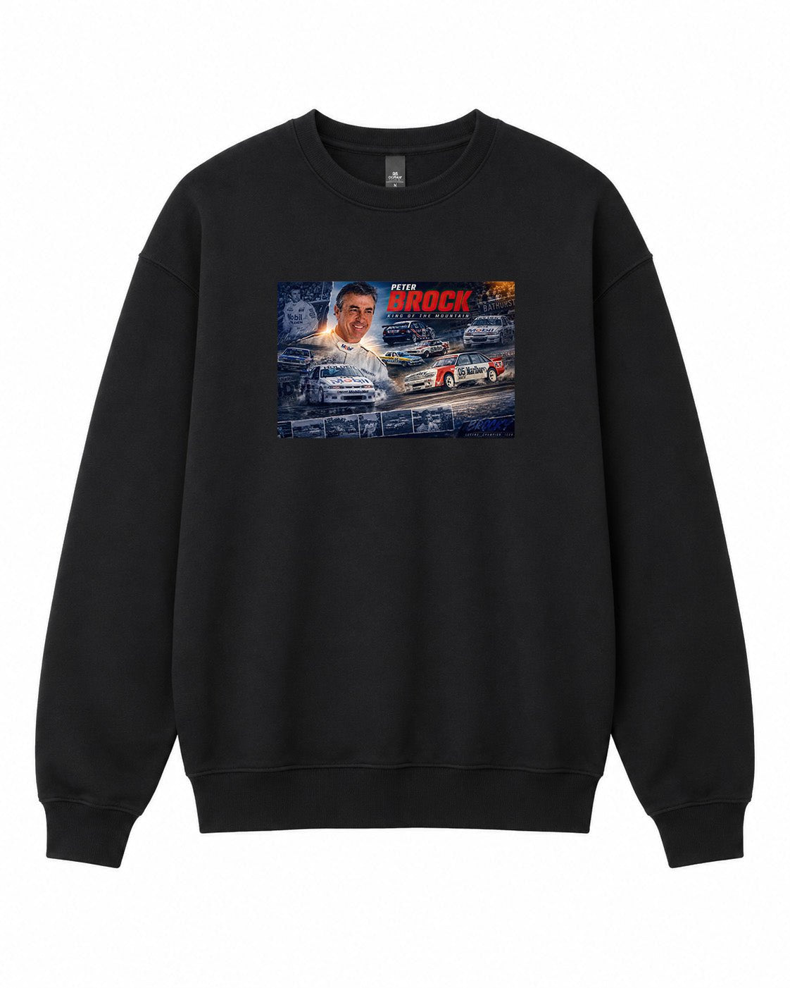 BDG Crew Neck Sweatshirt - Peter Brock Series - Built Different Goods