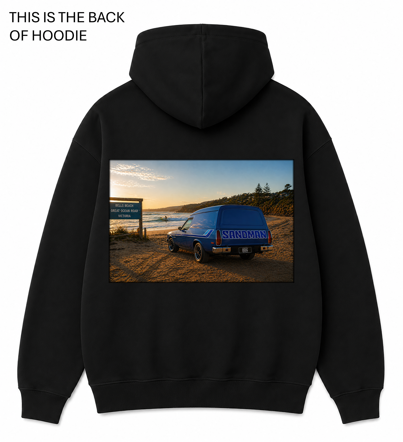 BDG Graphic Hoodie - Holden Sandman