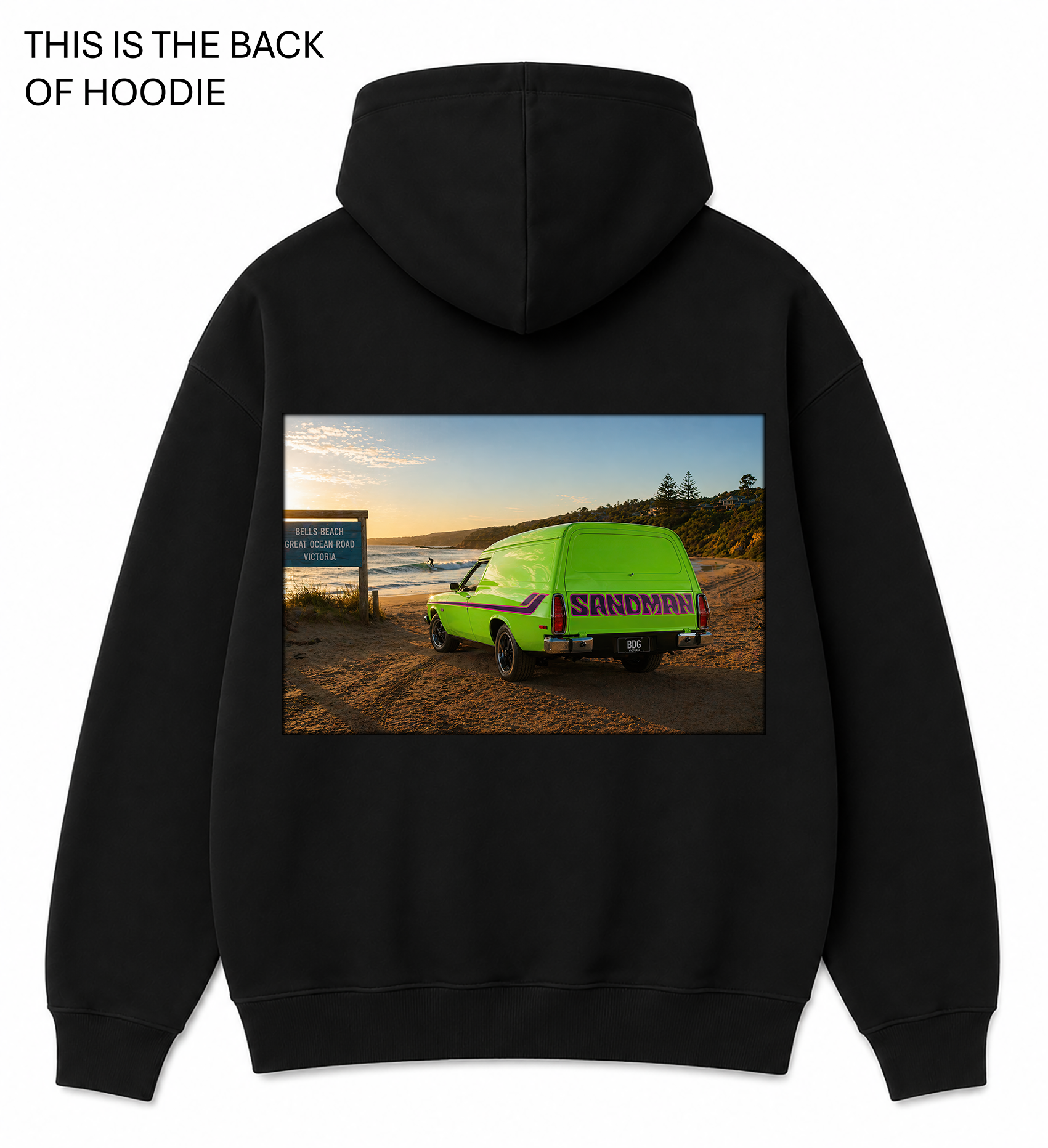 BDG Graphic Hoodie - Holden Sandman