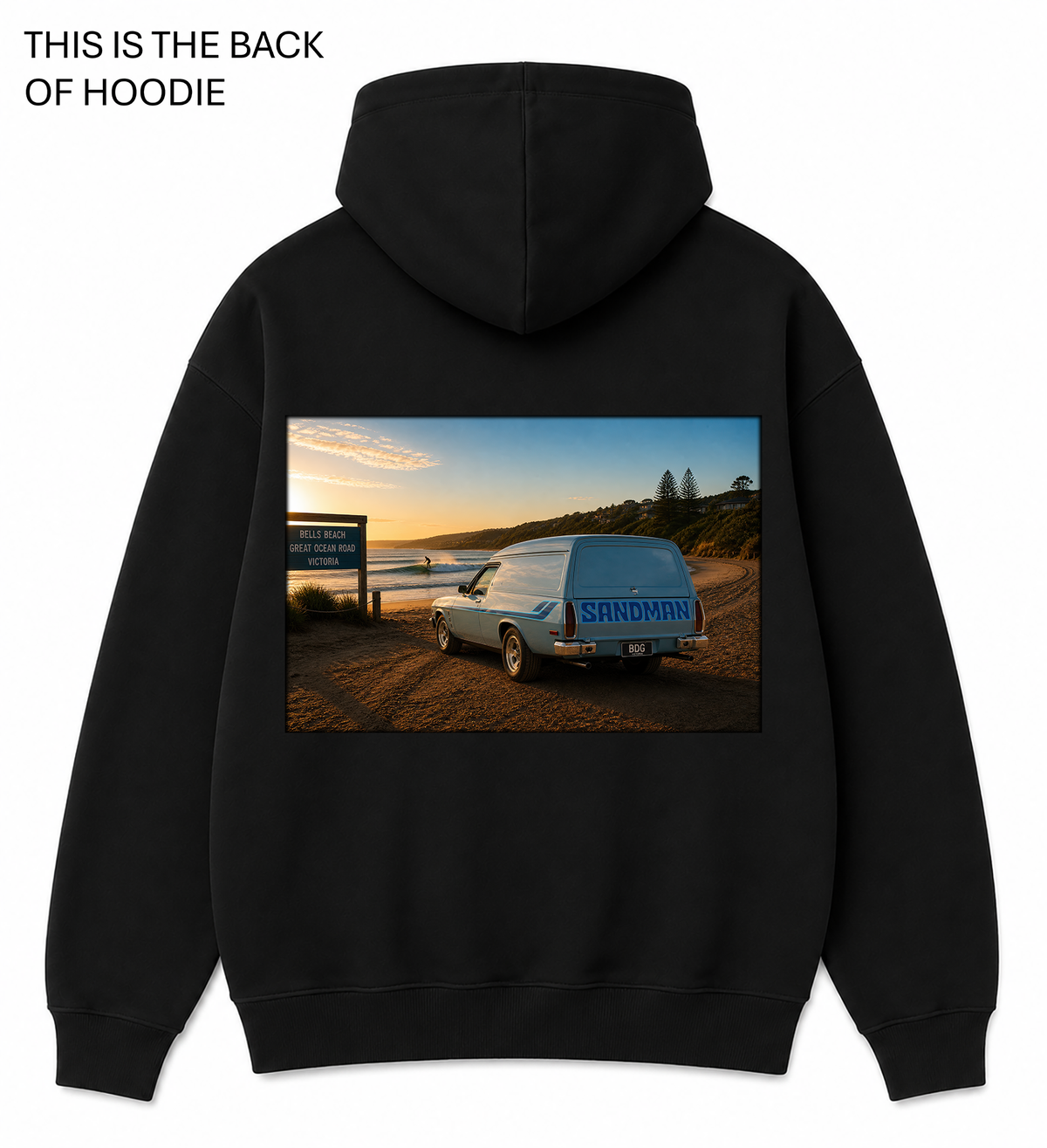 BDG Graphic Hoodie - Holden Sandman
