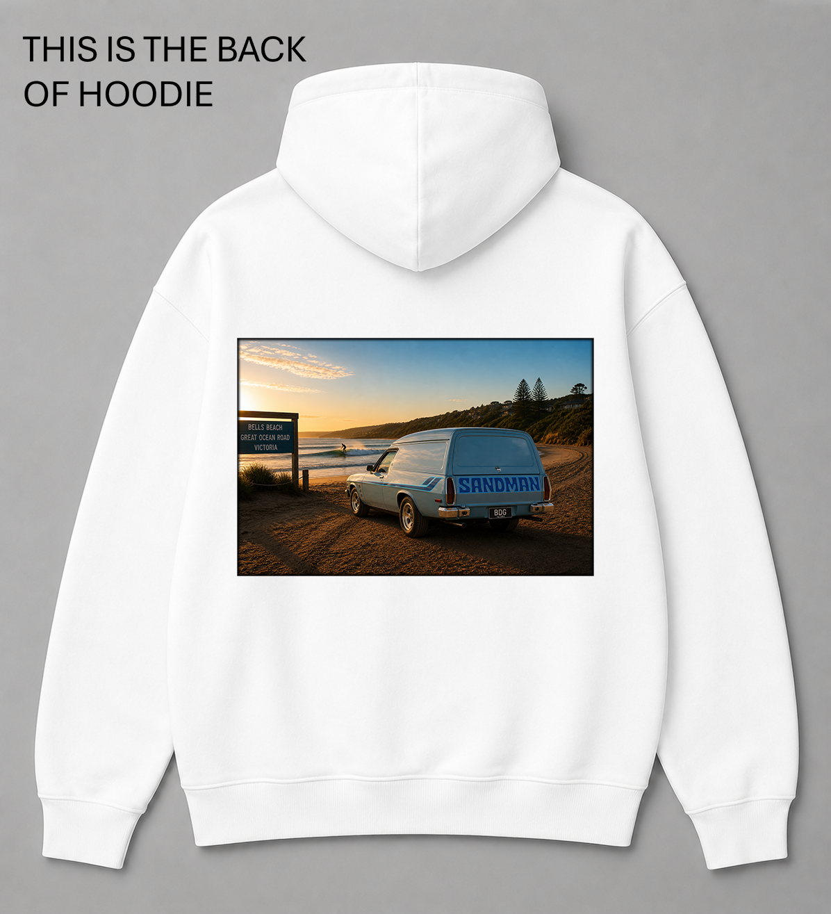 BDG Graphic Hoodie - Holden Sandman