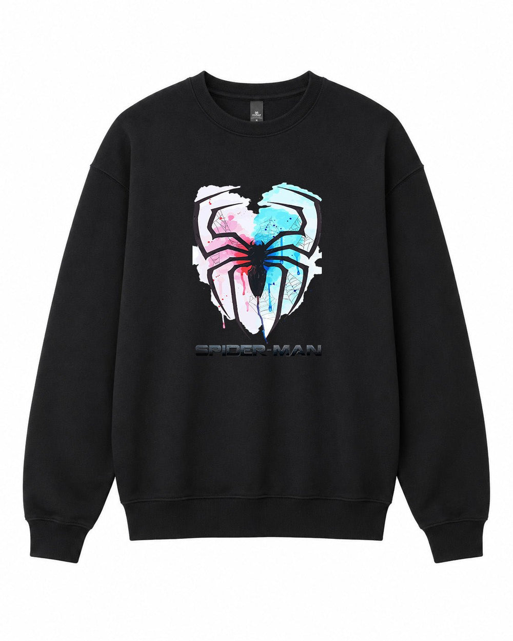 BDG Crew Neck Sweatshirt - Spiderman - Built Different Goods