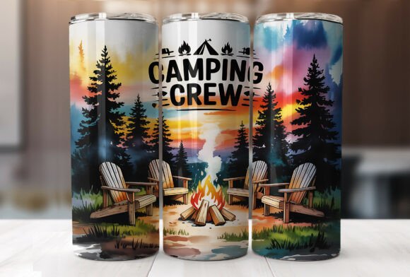 BDG 20oz Tumbler - Camping Crew