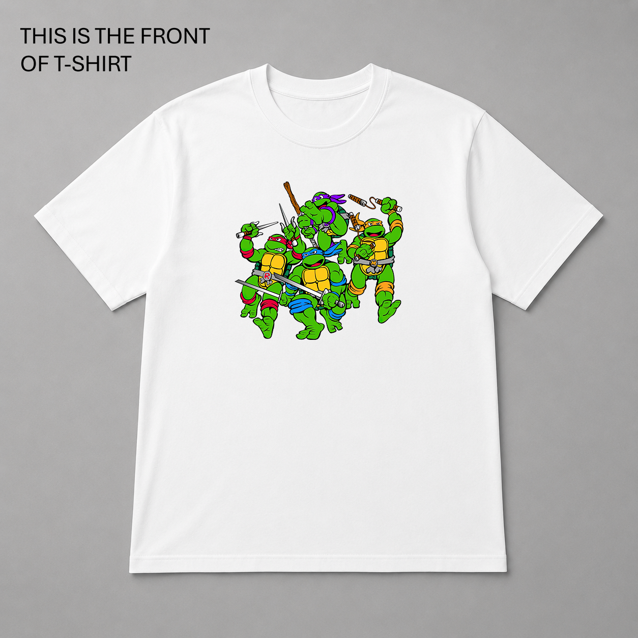 BDG Graphic T-Shirt - Ninja Turtles Cartoon