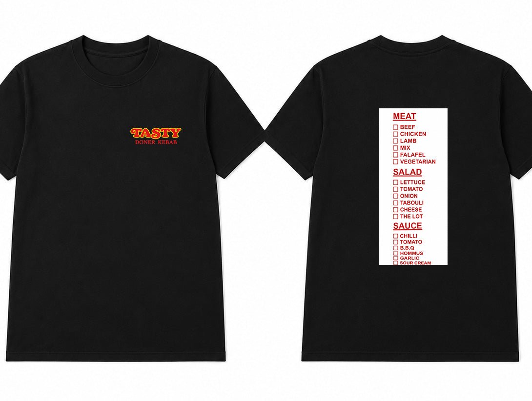 Tasty Kebab Graphic T-Shirt - Built Different Goods