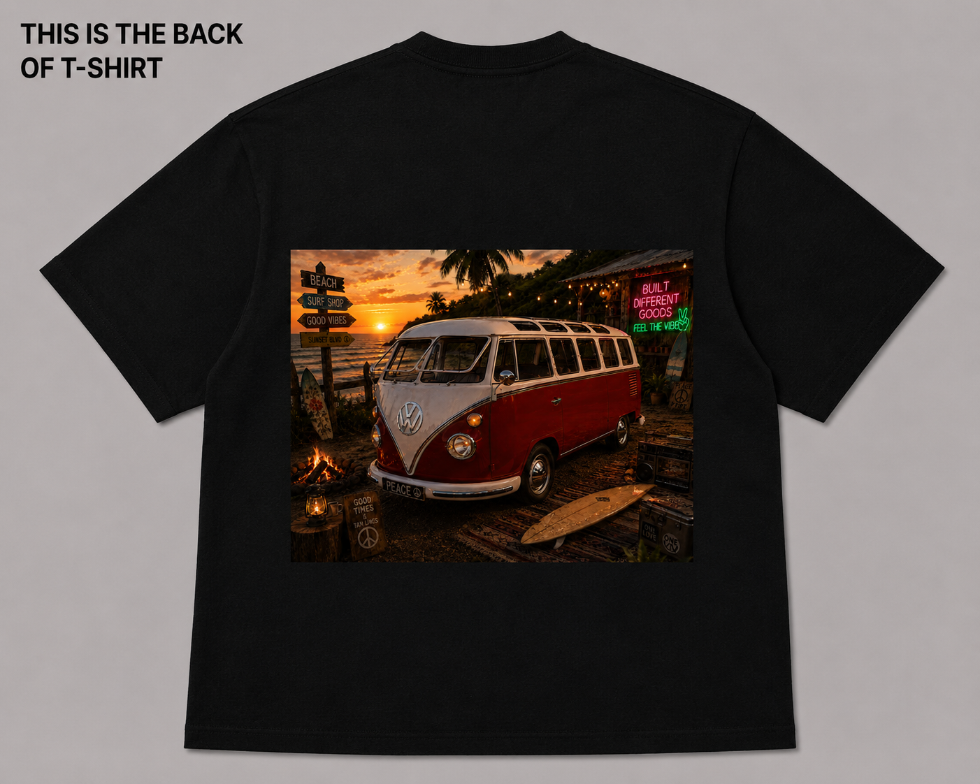 BDG Graphic T-Shirt - VW Kombi Van