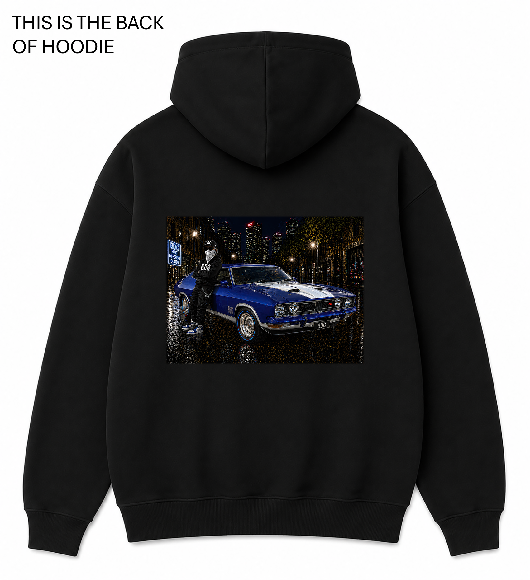 BDG Graphic Hoodie - Ford XB GT