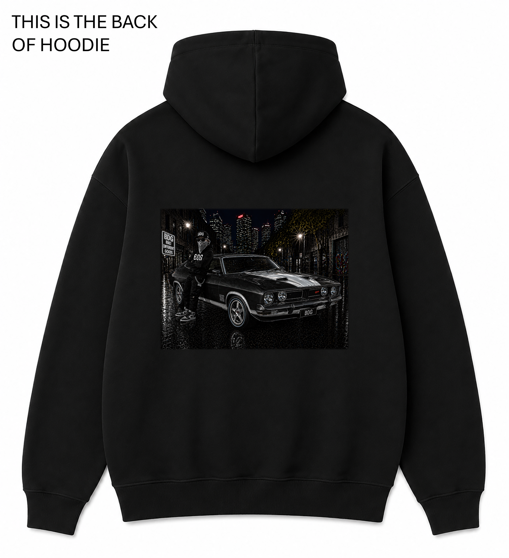 BDG Graphic Hoodie - Ford XB GT
