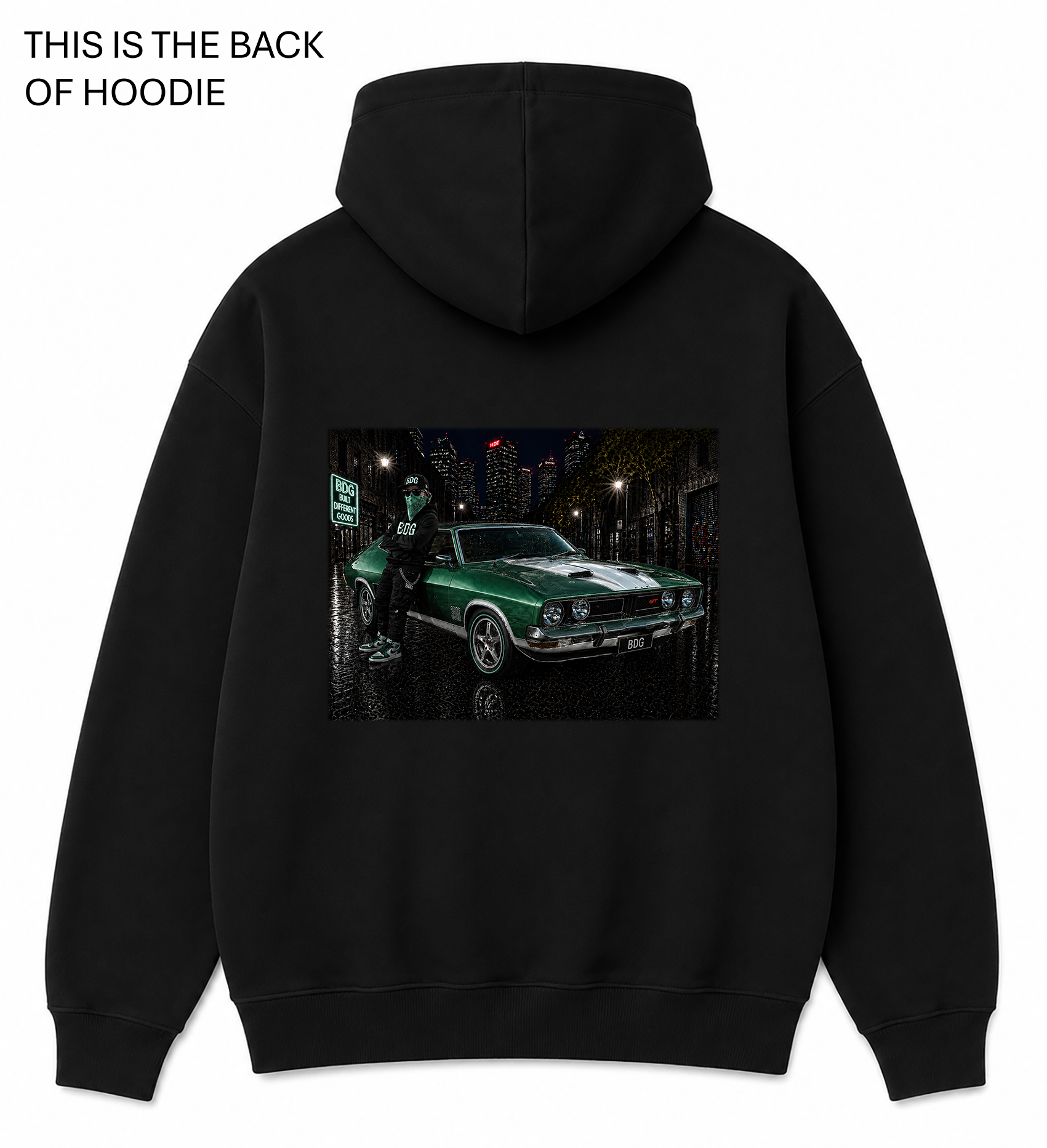 BDG Graphic Hoodie - Ford XB GT