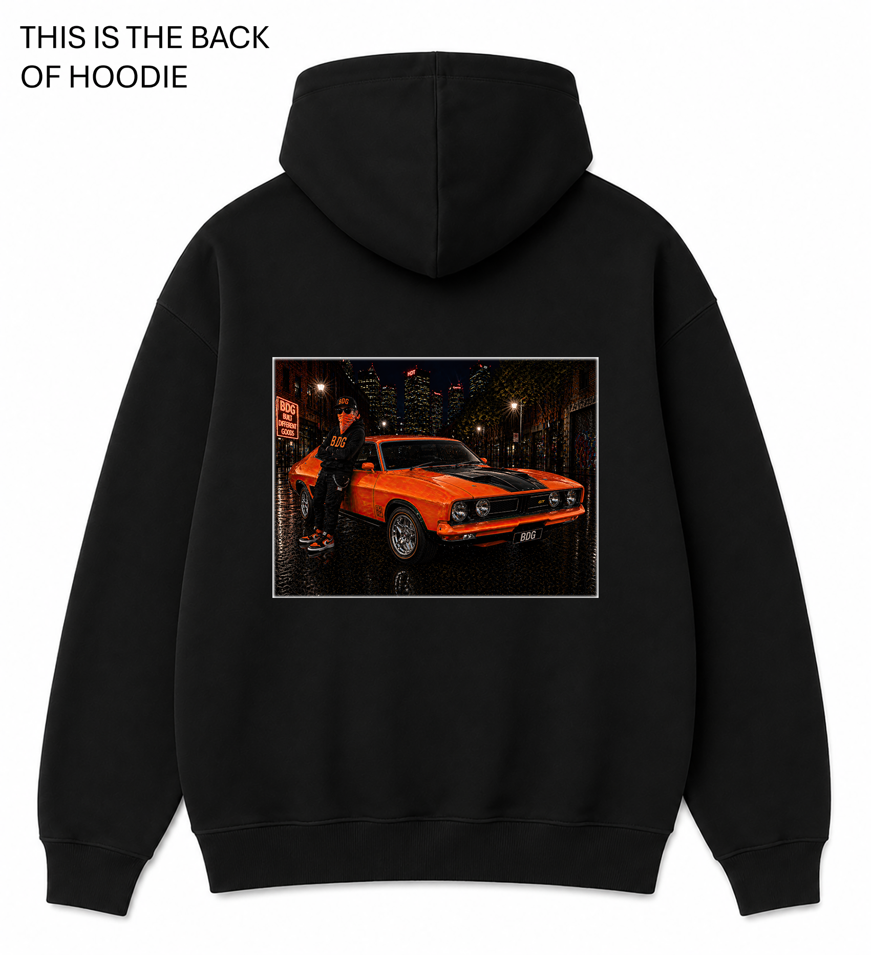 BDG Graphic Hoodie - Ford XB GT
