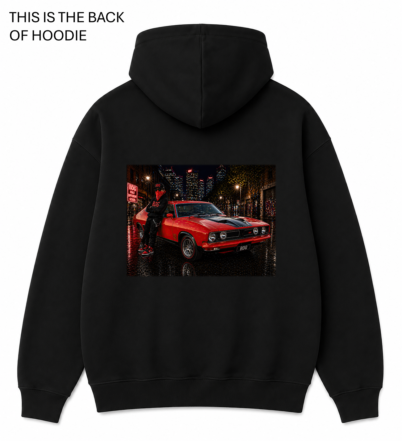 BDG Graphic Hoodie - Ford XB GT
