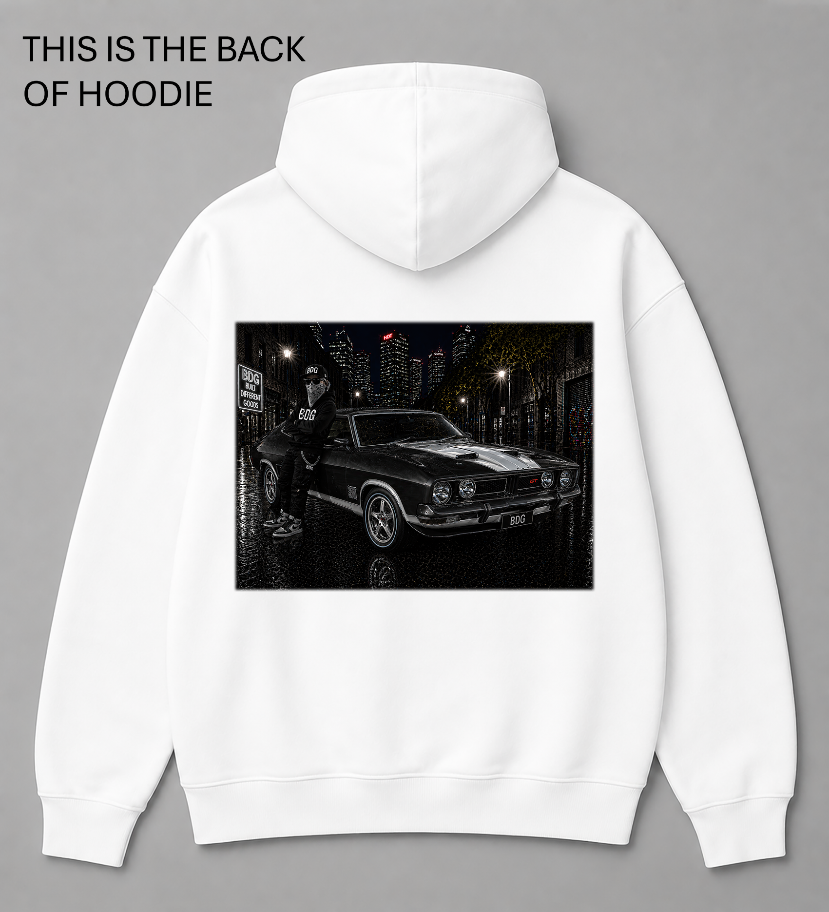 BDG Graphic Hoodie - Ford XB GT