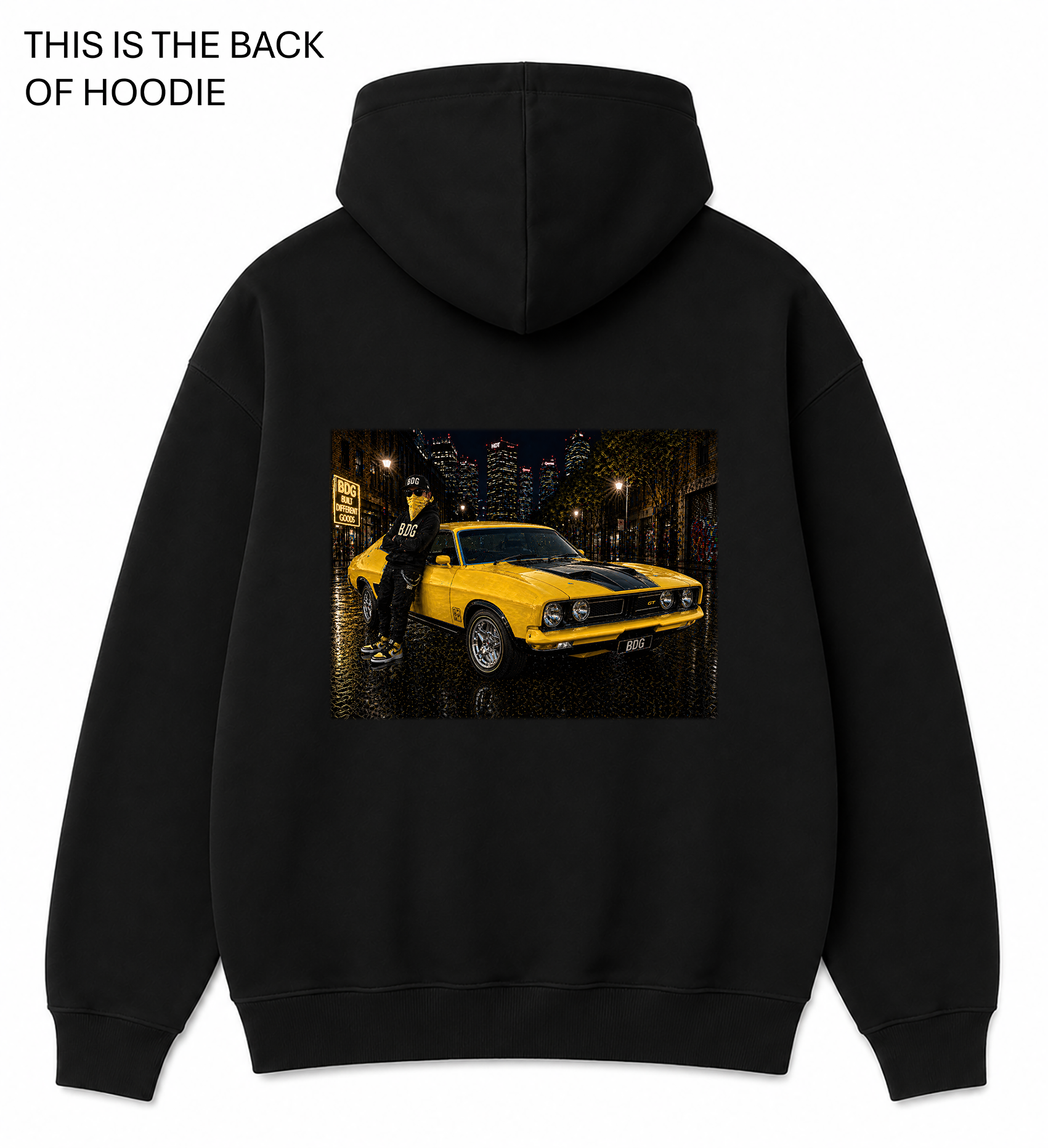 BDG Graphic Hoodie - Ford XB GT