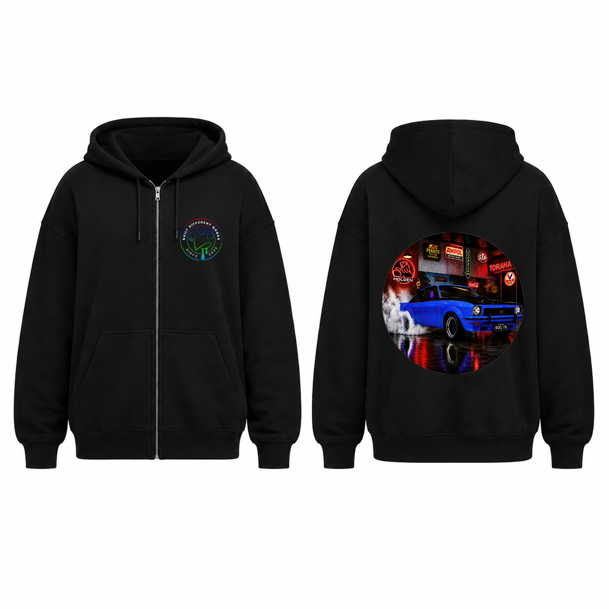 BDG Zip Up Hoodie - Holden Torana A9X
