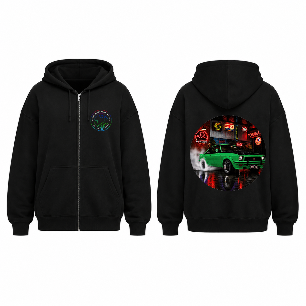 BDG Zip Up Hoodie - Holden Torana A9X