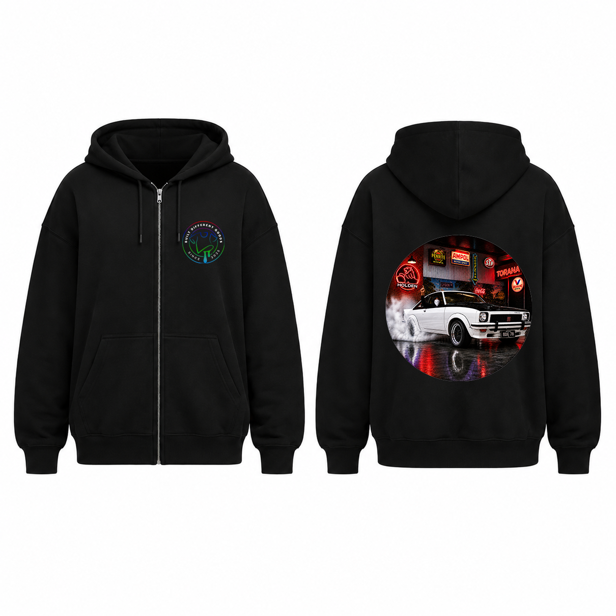 BDG Zip Up Hoodie - Holden Torana A9X