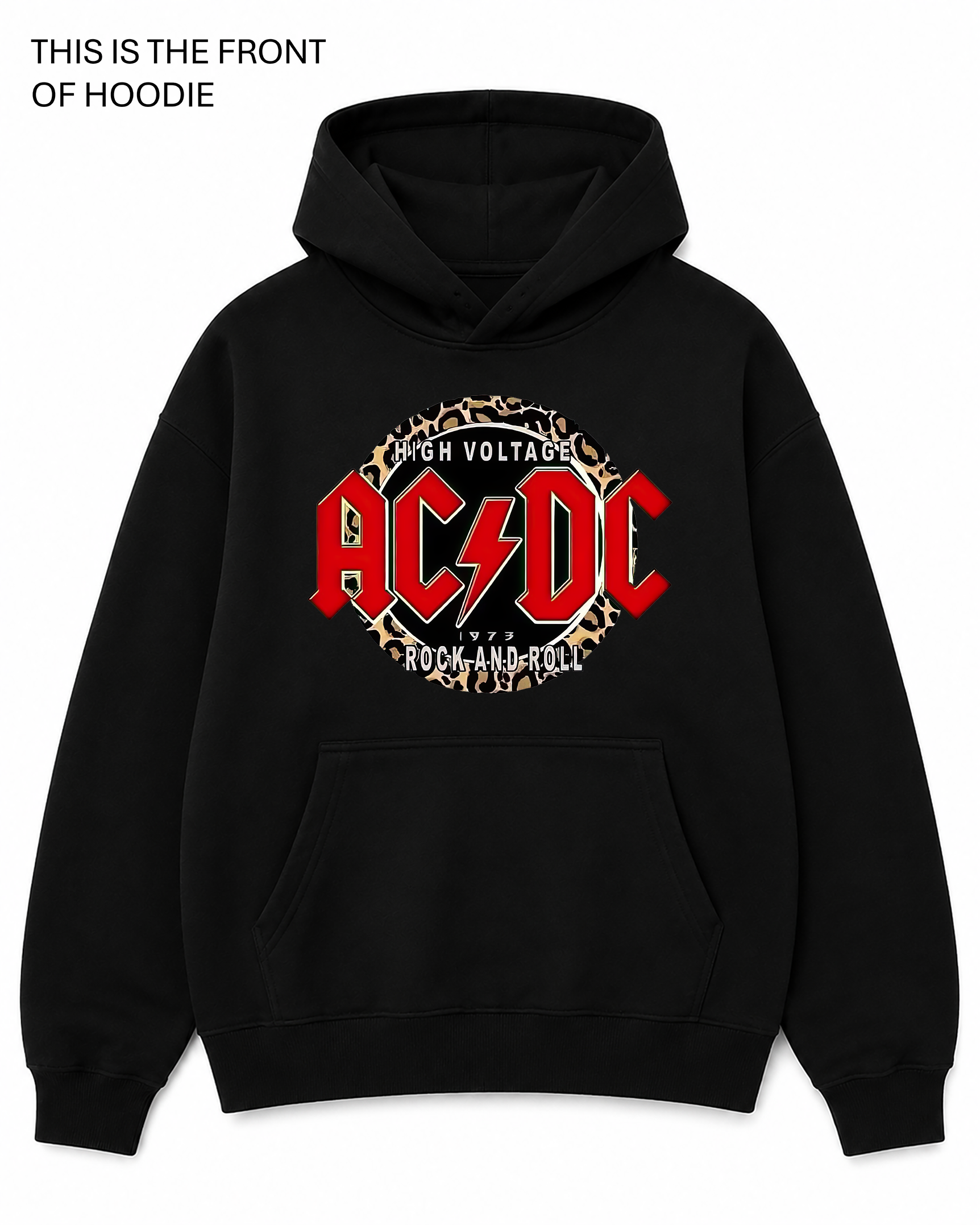 BDG Graphic Hoodie - ACDC - High Voltage
