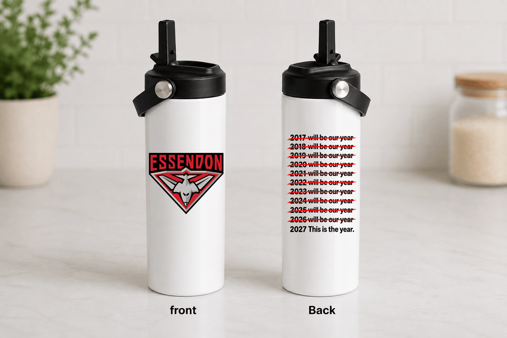 AFL 20oz Stainless Steel Tumbler – Will Be Our Year - Built Different Goods