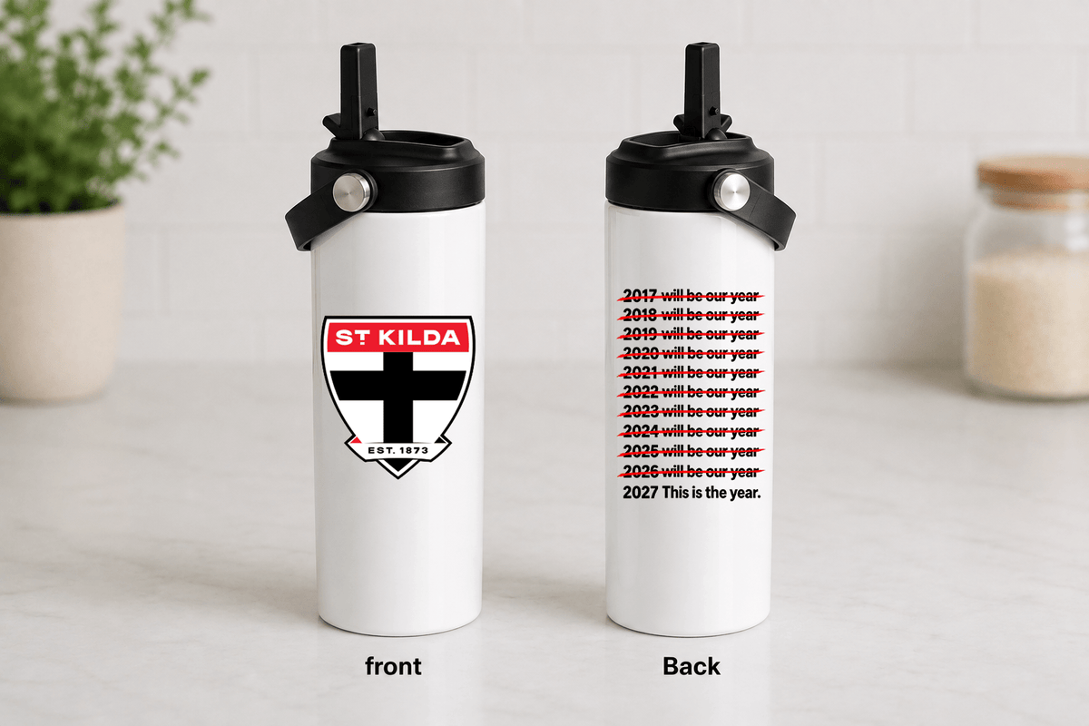 AFL 20oz Stainless Steel Tumbler – Will Be Our Year - Built Different Goods