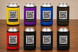 AFL QR Code Stubby Holder – 5mm Neoprene 375ml - Built Different Goods