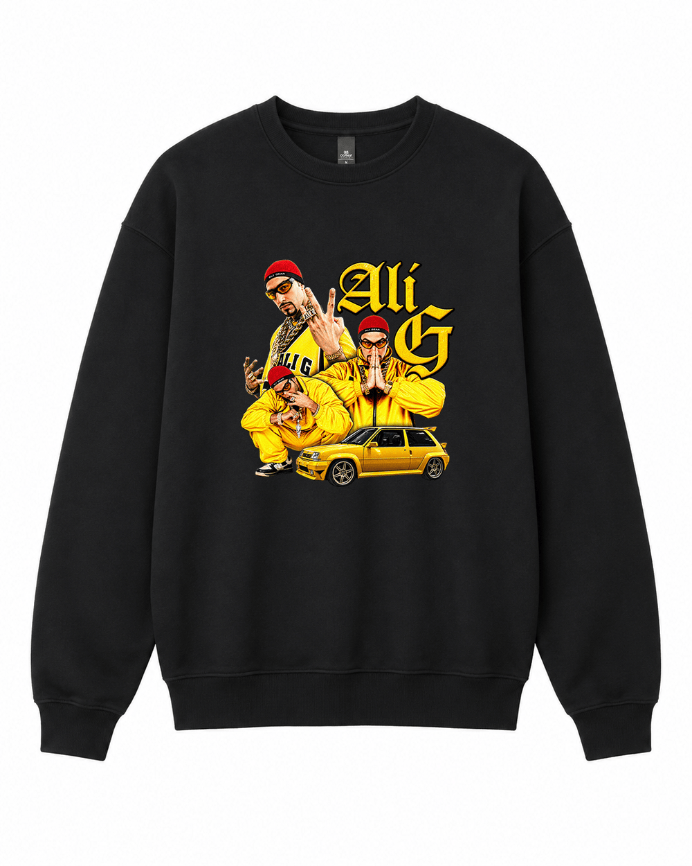 Ali G Graphic Crewneck Sweatshirt - Built Different Goods