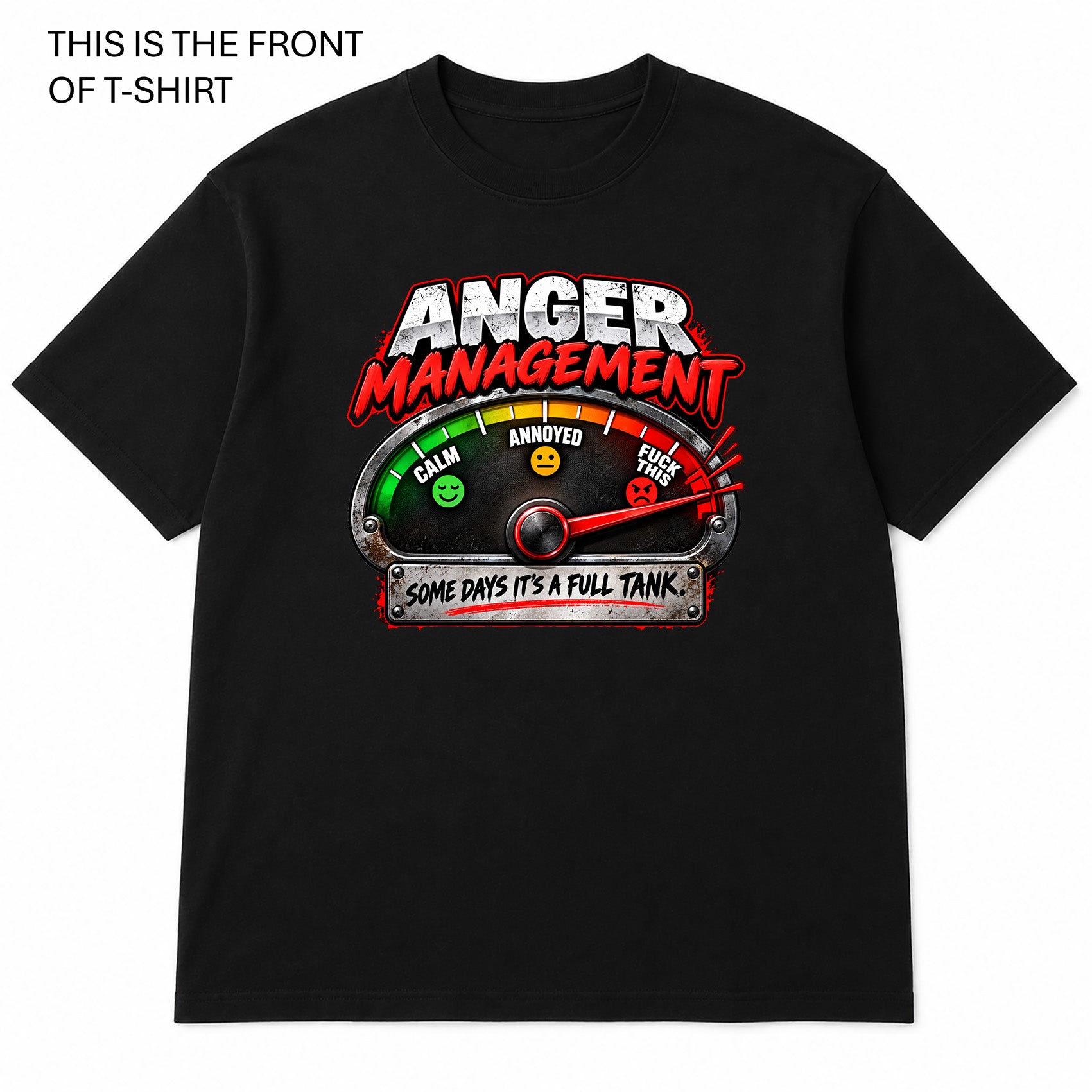 Anger Management Graphic T-Shirt - Built Different Goods