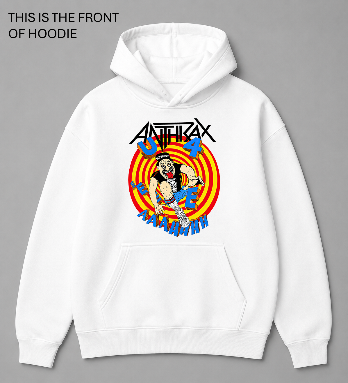 BDG Graphic Hoodie - Anthrax