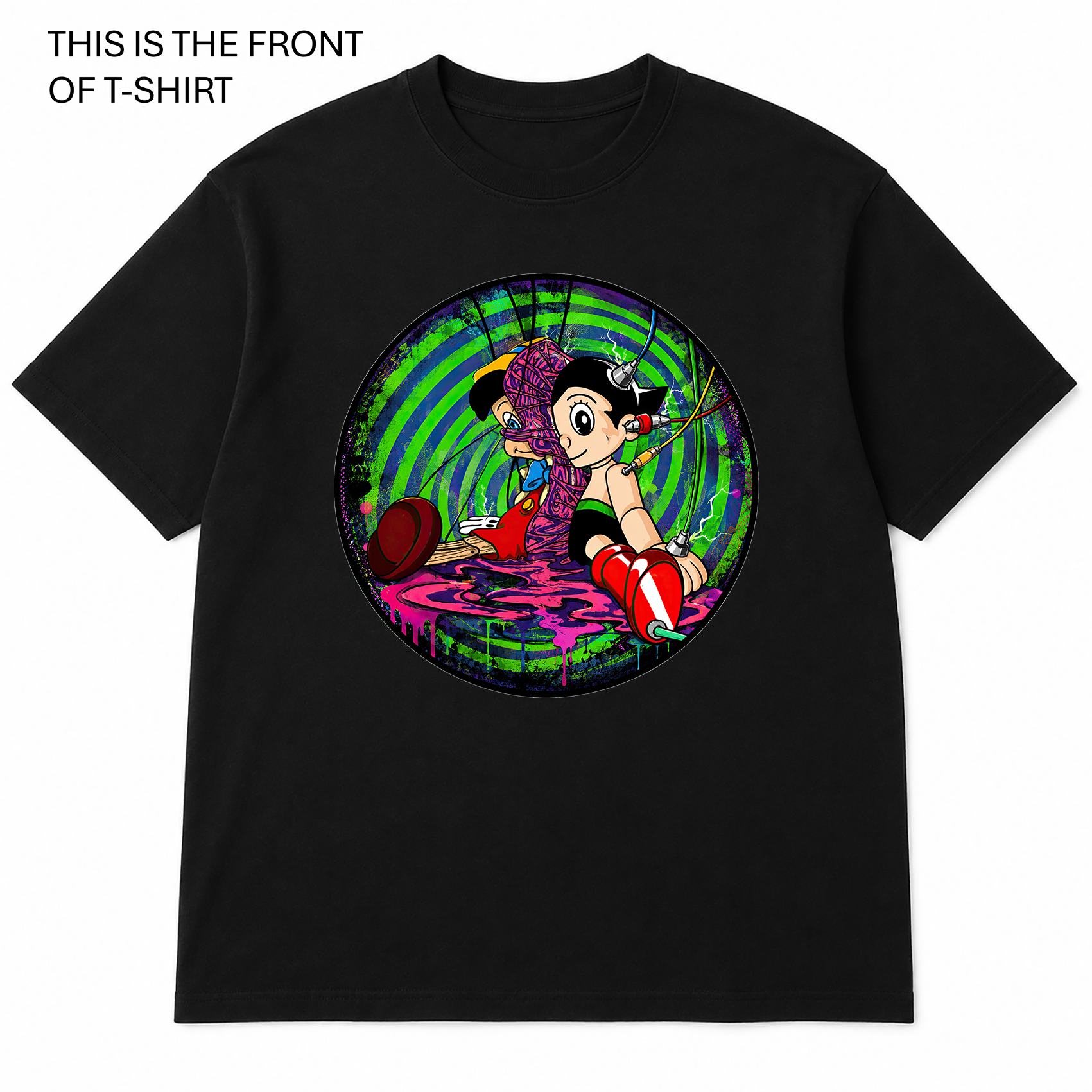 BDG Graphic T-Shirt - Astro Boy and Pinocchio
