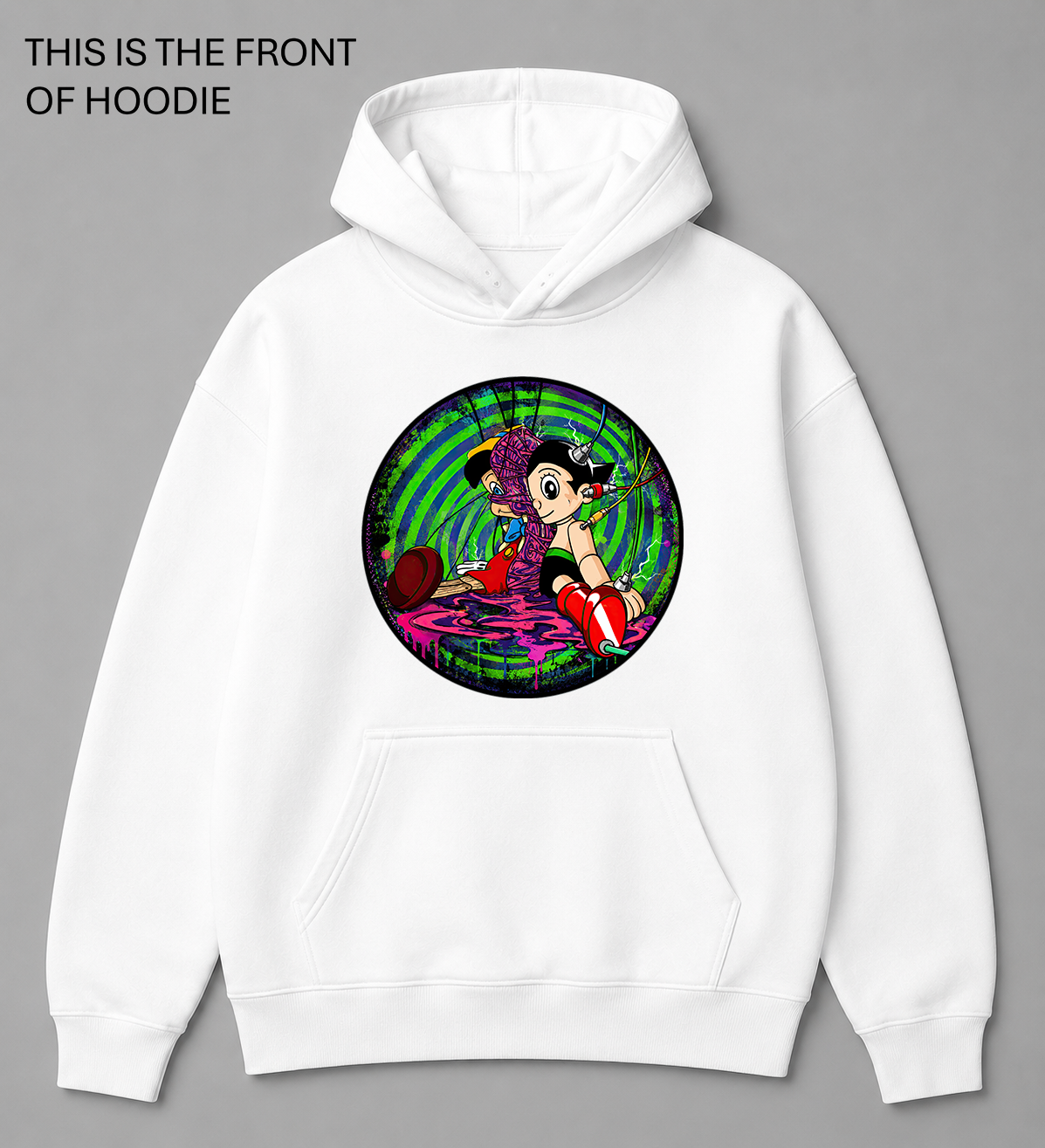 BDG Graphic Hoodie - Astro Boy and Pinocchio