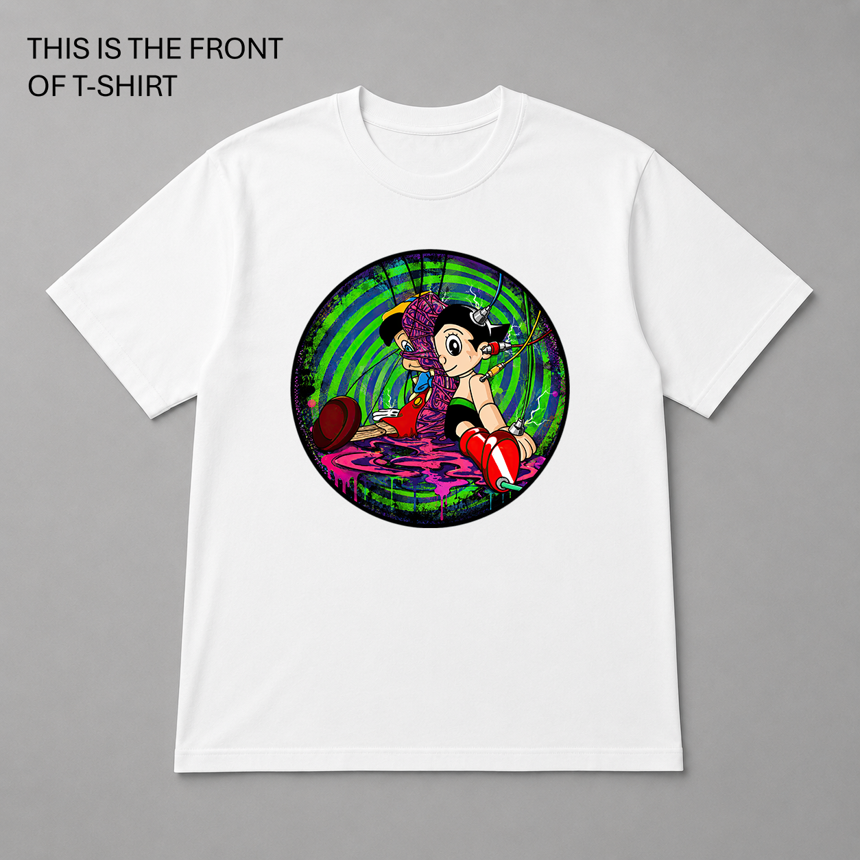 BDG Graphic T-Shirt - Astro Boy and Pinocchio