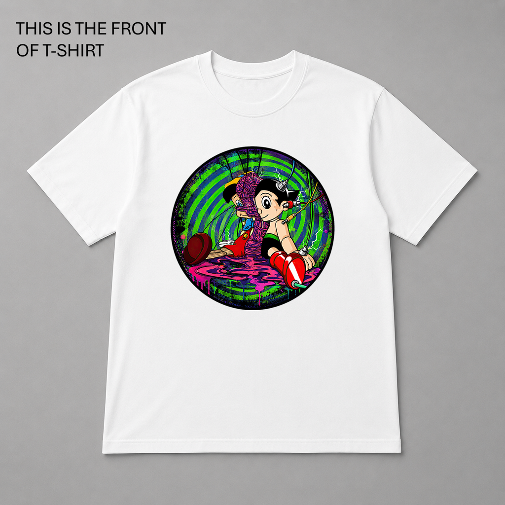 BDG Graphic T-Shirt - Astro Boy and Pinocchio
